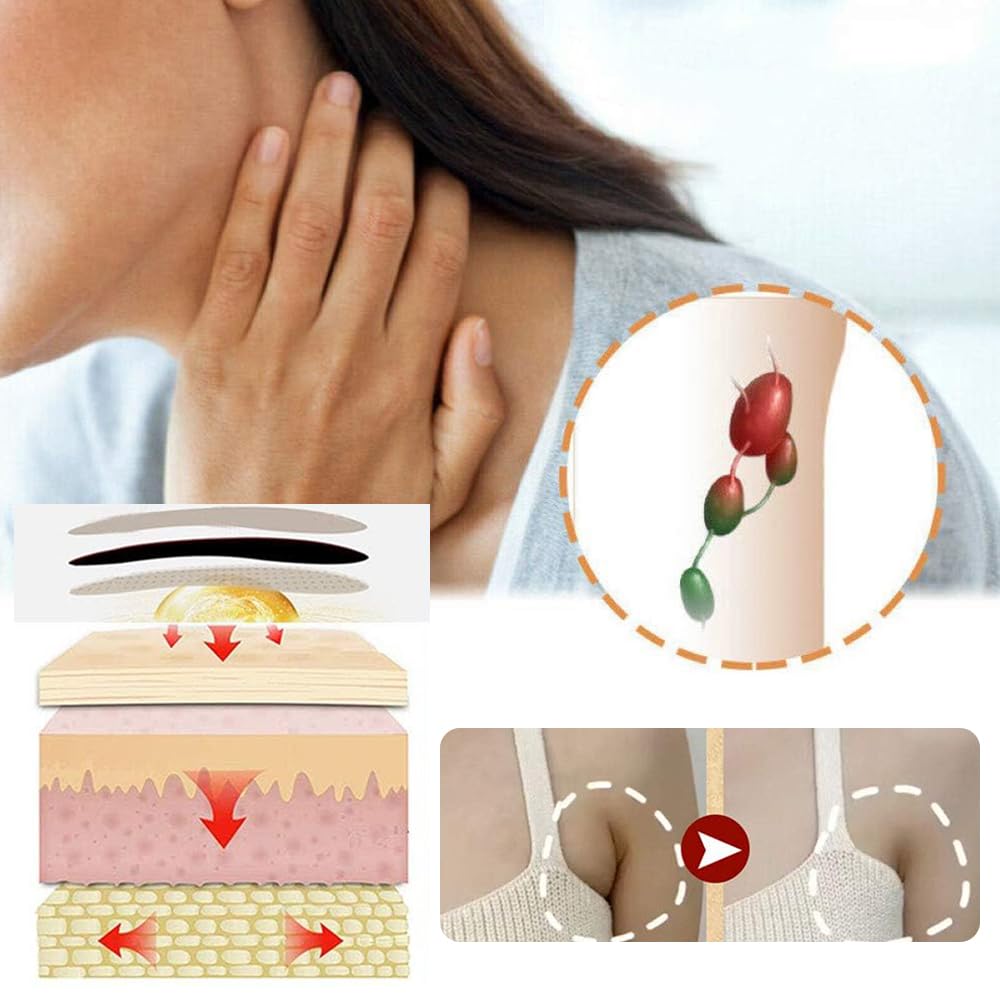 Lymphatic Drainage Patch,Herbal Lymph Nodes Patch,Herbal Lymphatic Drainage Care Patch,Lymphatic Drainage Patches,Lymph Nodes Patch, Lymphatic Massage(24PCS) Pumei buy supplements Au
