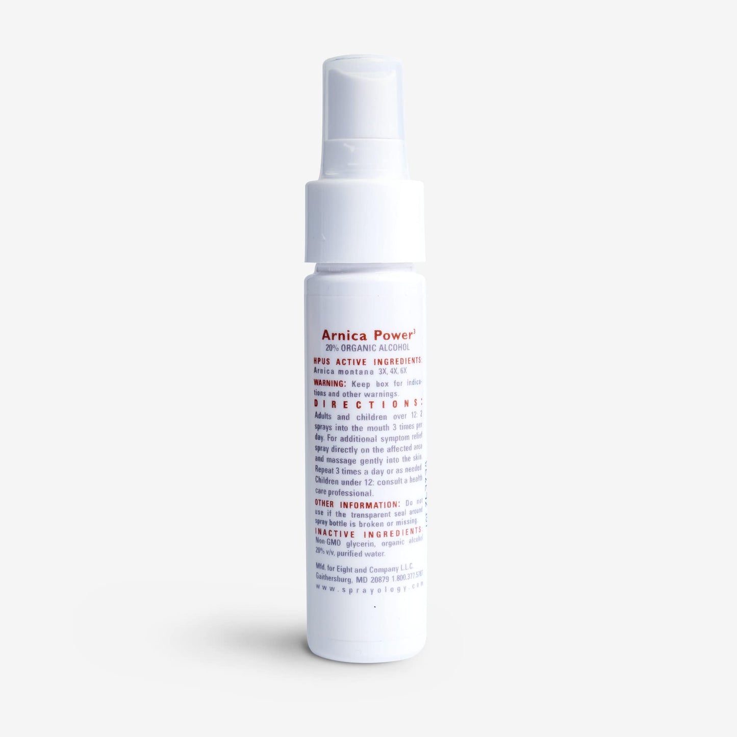 Sprayology Arnica Power - Homeopathic Oral Spray to Alleviate Muscle and Joint Discomfort | Vegan | Gluten-Free | All Natural | Lactose Free | Vegan | 30 Day Supply (1.38 fl oz) SprayologyBuy Supplements Australia