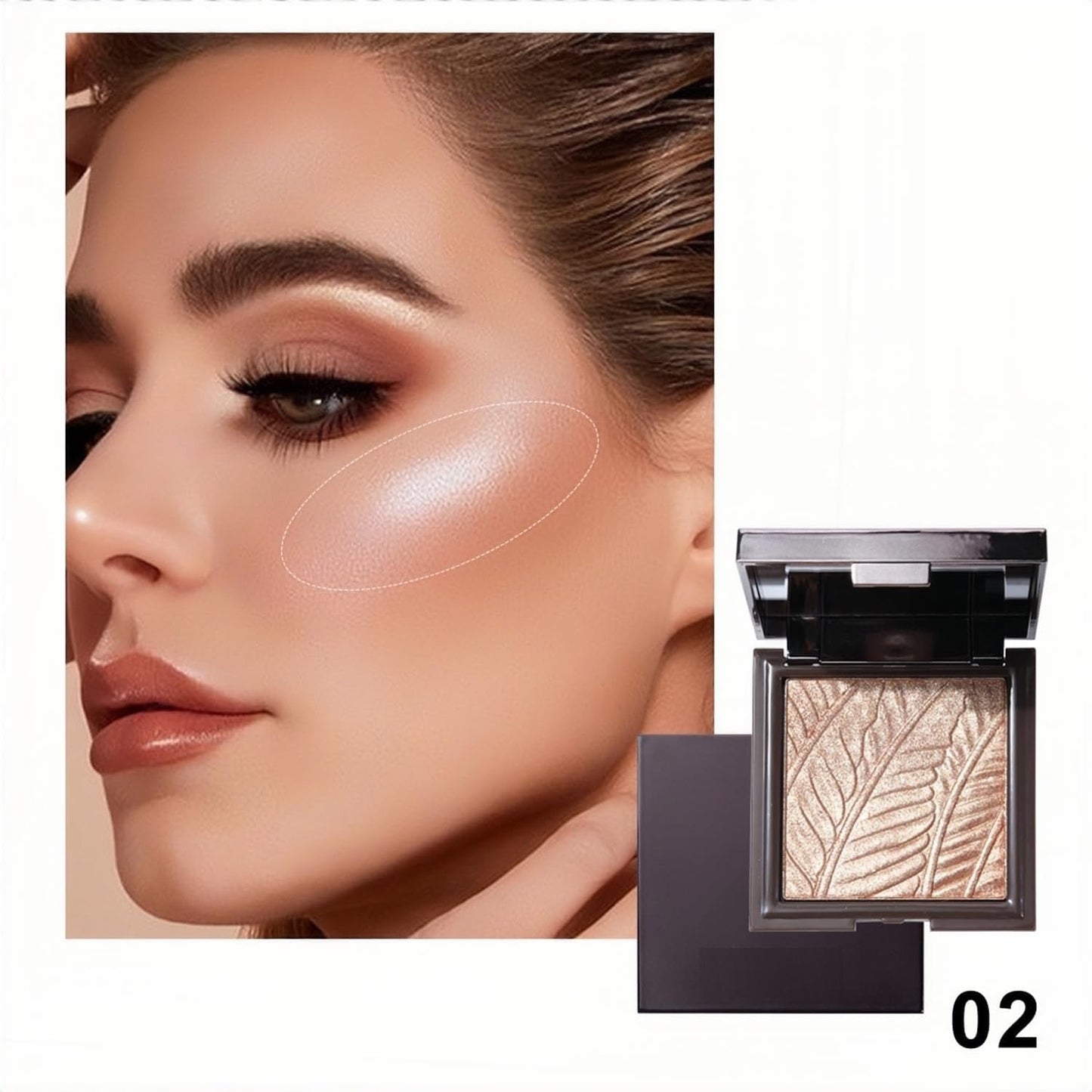 Melemando Face Sculpting Contour Palette 6 Colors Smooth Cream Matte Contour Pressed Powder Lightweight and Easy to Blend Contour Makeup (Color 02) MelemandoBuy Supplements Australia
