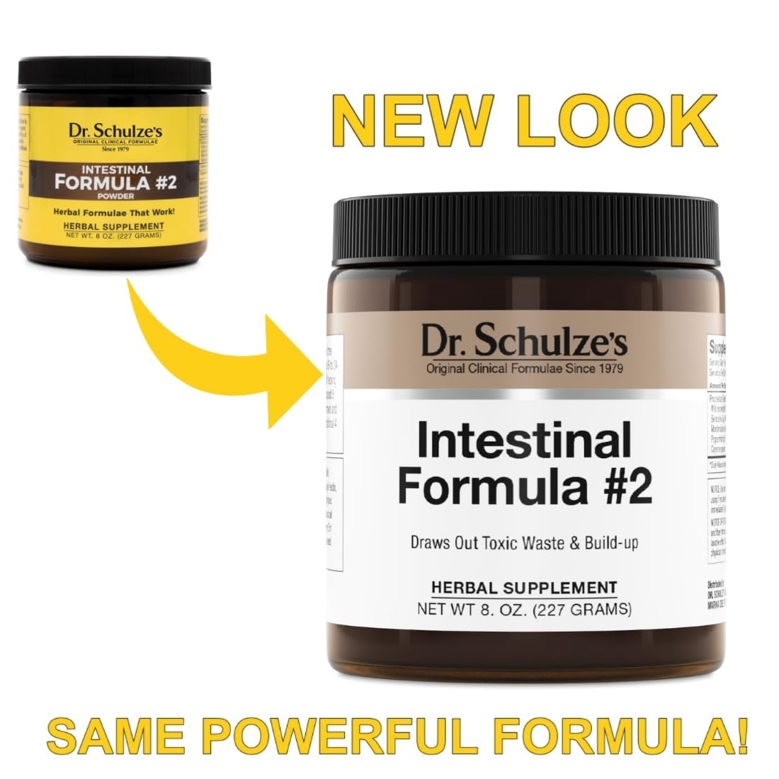 Dr. Schulze's Intestinal Formula #2 - Cleansing Supplement for Colon Health Support - Supports Daily Elimination - Plant-Based Herbal Supplement - Gluten-Free & Vegan - 8 oz Dr. Schulze'sBuy Supplements Australia
