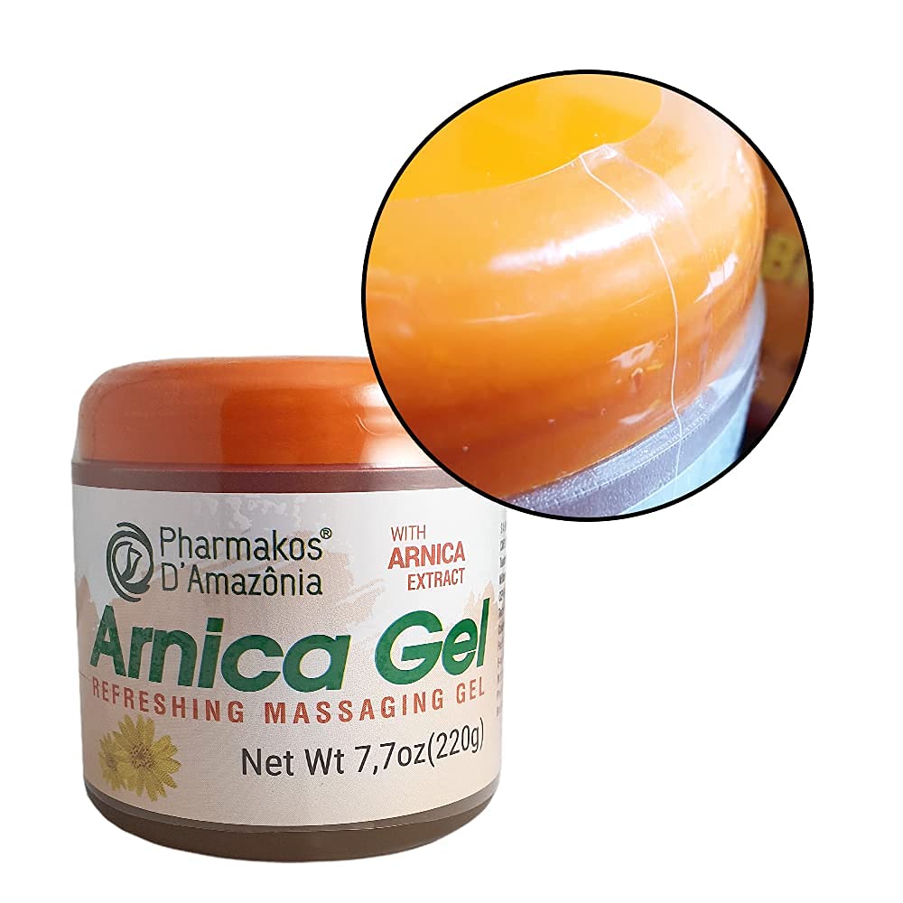 Pharmakos Arnica Gel Cream, Refreshing Massage Gel for Bruises, Swelling and Relief, 7.7 oz PharmakosBuy Supplements Australia