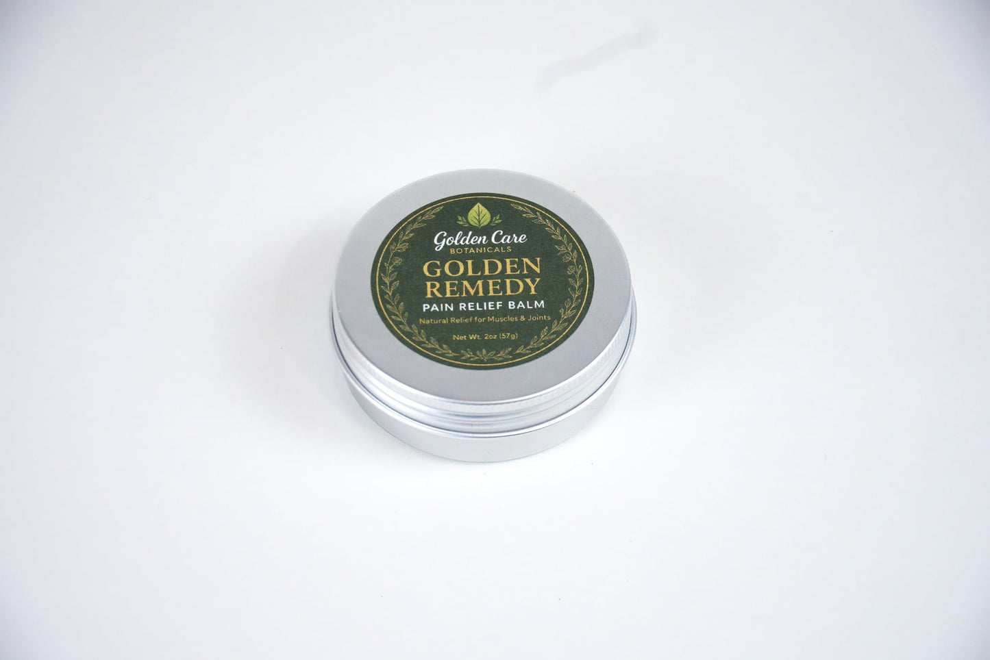 Golden Remedy Pain Balm - Topical Analgesic with Menthol & Camphor - Fast Acting Cooling Formula Golden Care BotanicalsBuy Supplements Australia