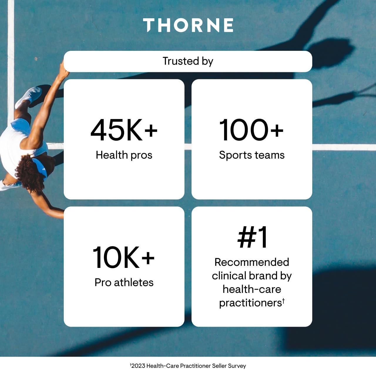 THORNE Creatine - Micronized Creatine Monohydrate Powder - Support for Muscles & Cognitive Function* - for Women & Men - Unflavored - NSF Certified for Sport - 5 g per Serving - 90 Servings THORNE buy supplements Au