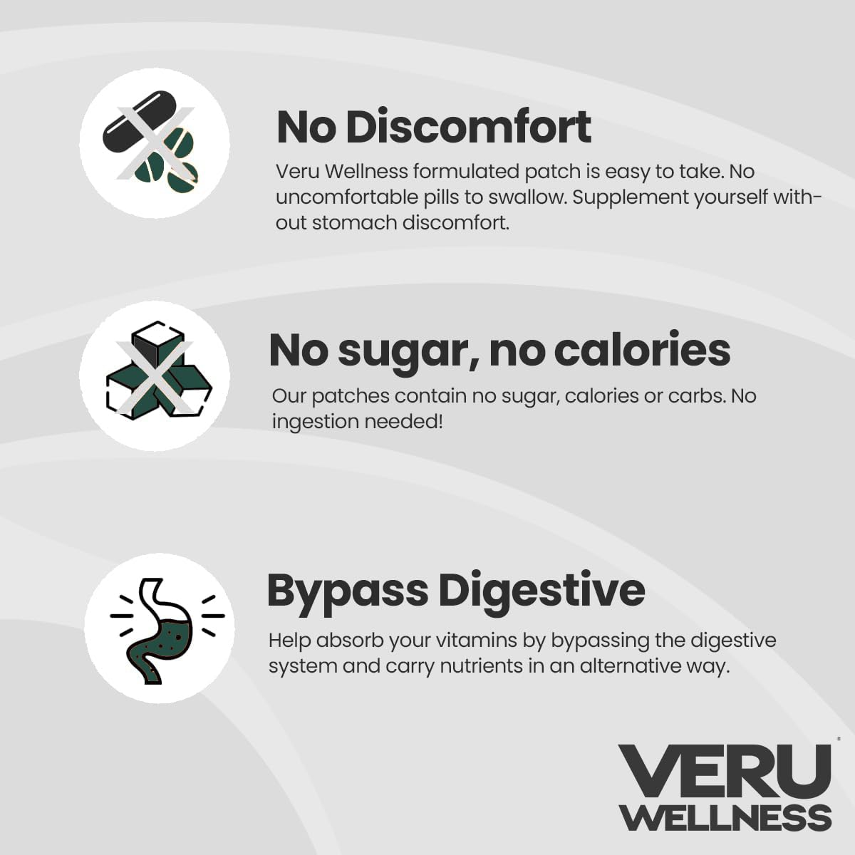 Veru Wellness Bariatric Immune, D3/K2 - Post Bariatric Gastric Bypass and Sleeve Gastrectomy - Non Ingest Patch (60 Days) Veru WellnessBuy Supplements Australia