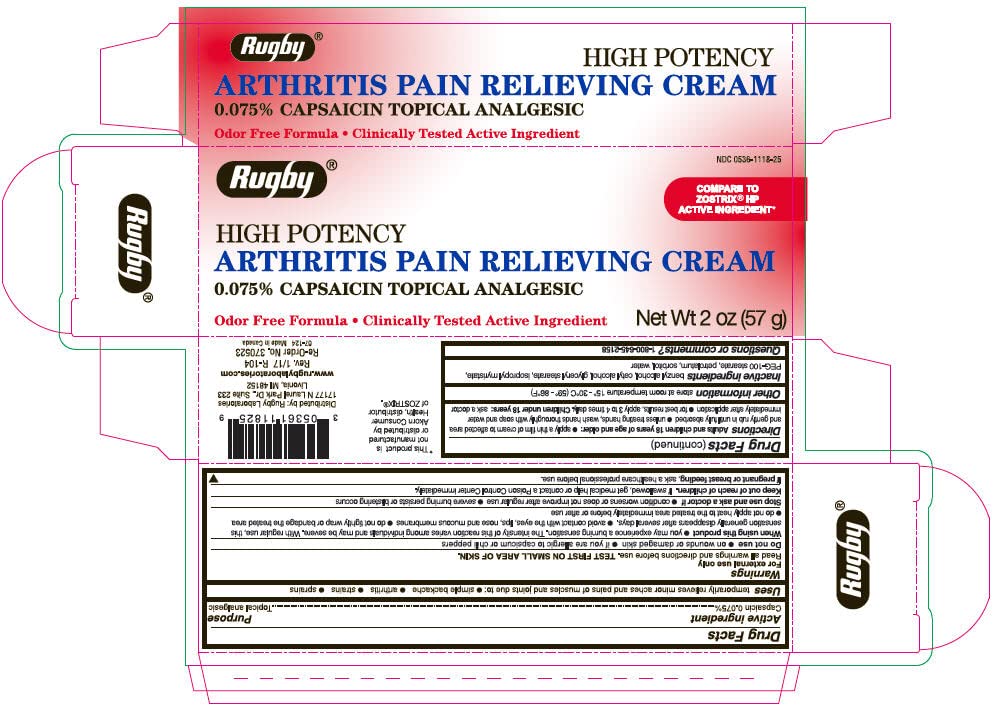 Rugby High Potency Arthritis Pain Relieving Cream, 2 oz Each (Pack of 6) Aus HealthcareBuy Supplements Australia