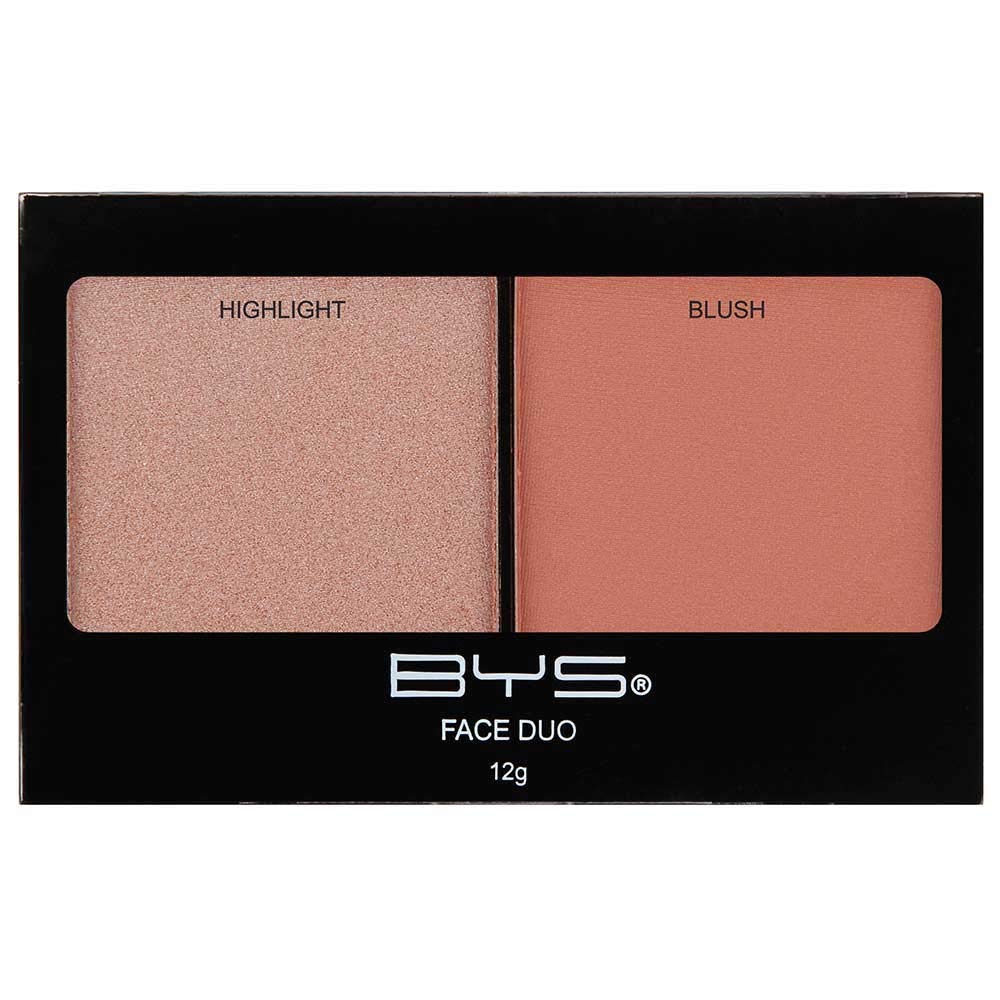 BYS Face Duo - Highlight and Blush Palette BYSBuy Supplements Australia