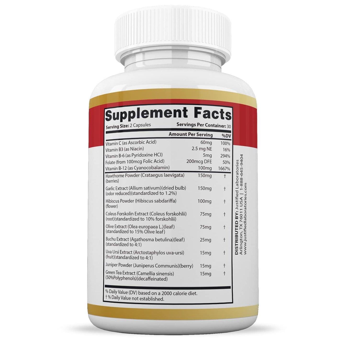 (3 Pack) Blood Balance Advanced Formula 688MG Supplement Pills 180 Capsules Justified LaboratoriesBuy Supplements Australia