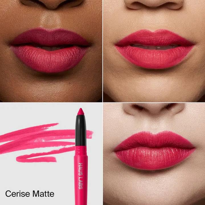 HAUS LABS BY LADY GAGA Le Monster Lip Crayon Cerise Matte & ENTEL Aloe vera Sheet Masque (BONUS) HAUS LABS BY LADY GAGABuy Supplements Australia