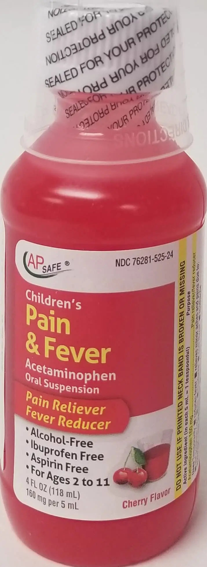 Children's Pain & Fever Acetaminophen Oral Suspension GenericBuy Supplements Australia