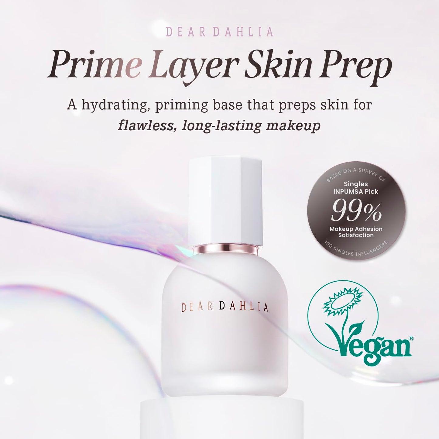 DEARDAHLIA Prime Layer Skin Prep - Vegan Makeup Primer, Lightweight & Hydrating for Long-Lasting Makeup, Smooth, Glowing Skin. Korean Base Prep. Artificial fragrance free. 1.35 oz DEARDAHLIABuy Supplements Australia