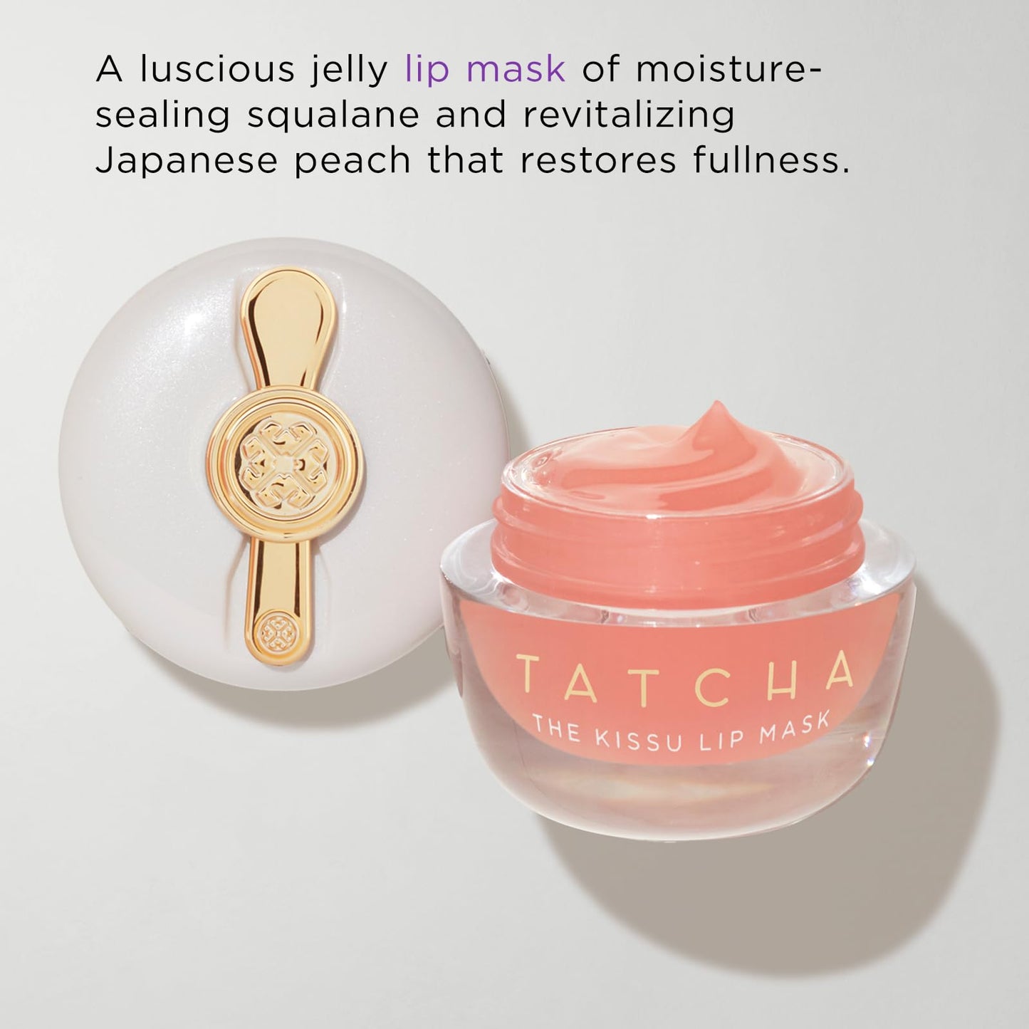 Tatcha Kissu Lip Mask | Overnight Lip Mask, Visibly Plumps and Softens for Lush Lips, 9.0 G | 0.32 oz TATCHABuy Supplements Australia
