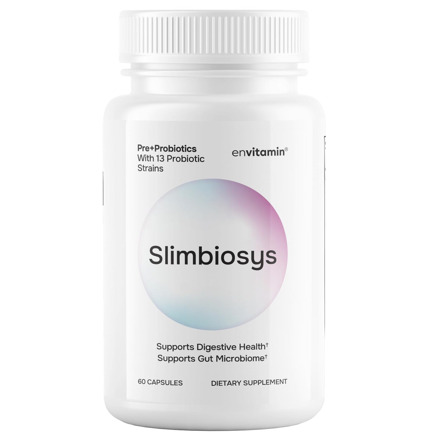 envitamin Slimbiosys Ultra Probiotic Capsule - Pre & Probiotics for Women & Men - Support Your Microbiome envitaminBuy Supplements Australia