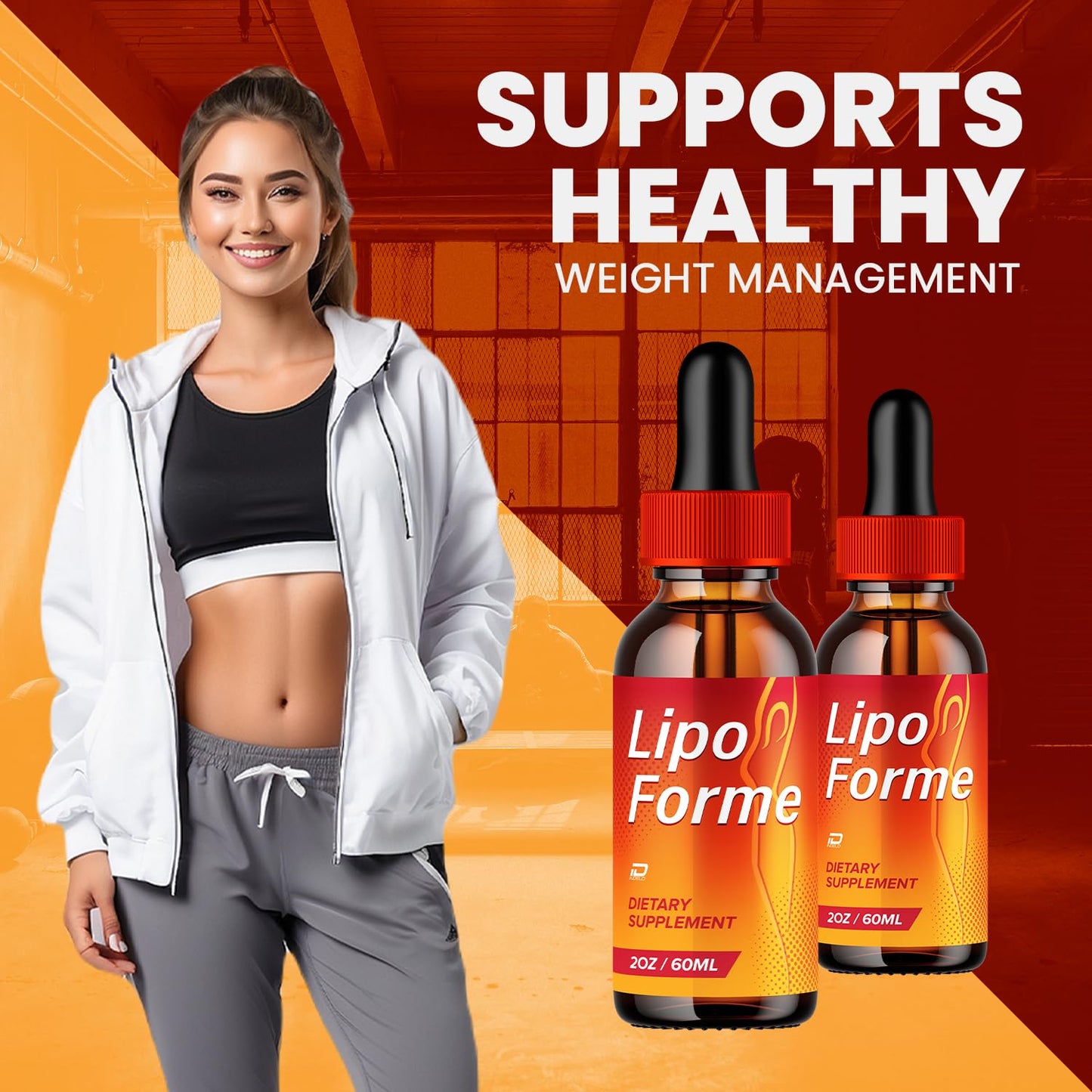 Lipo Forme Liquid Drops – LipoForme Natural Liquid Dietary Natural Blend Supplement (3 Pack – 3 Month Supply) IndeloBuy Supplements Australia