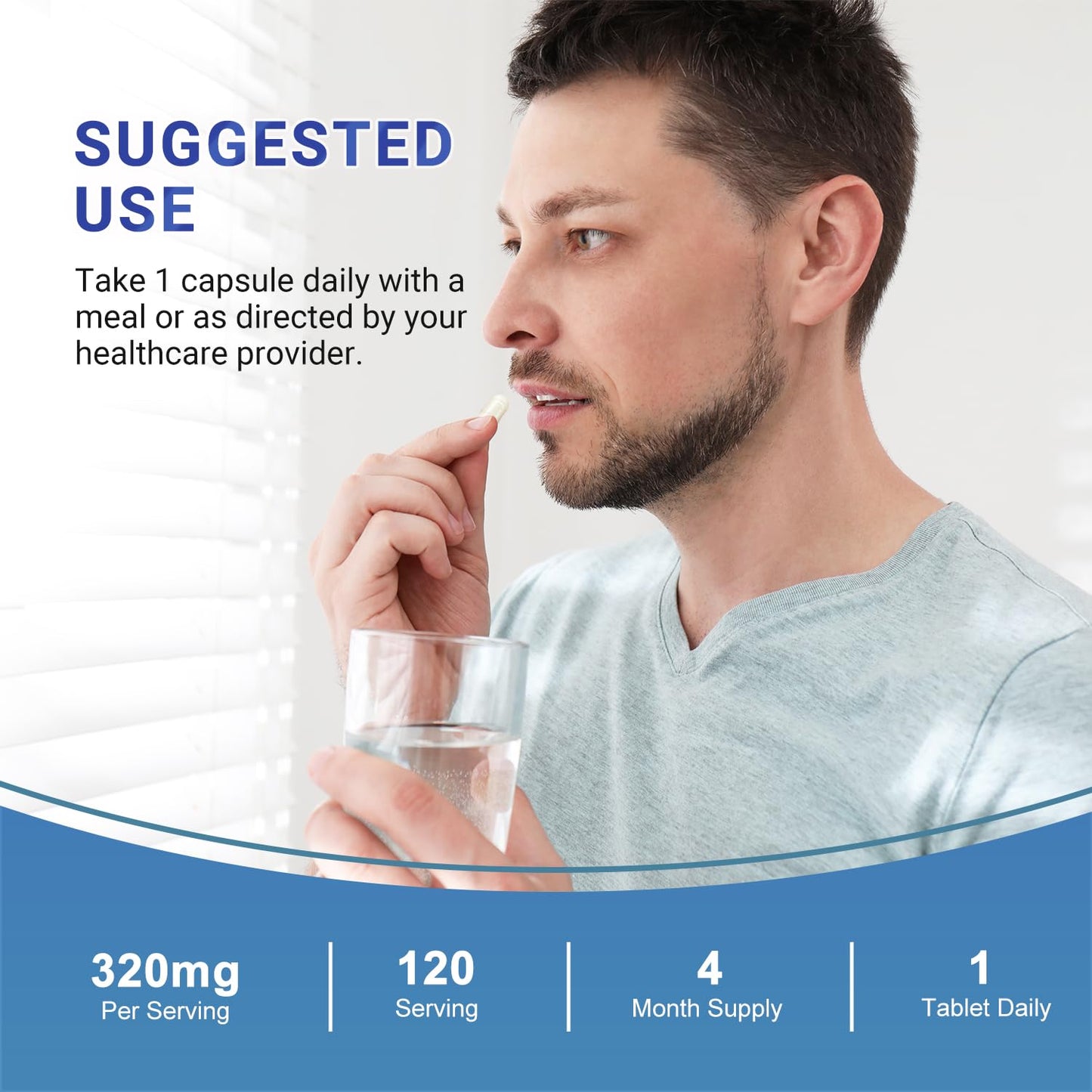 Heivy 4 in 1 Magnesium Complex with Zinc & Vitamin D3, 320mg Elemental Magnesium (Glycinate/Citrate/Gluconate/Malate), 120 Capsules (4 Months Supply), Vegan, Non-GMO, Gluten-Free, 3rd Party Tested Heivy buy supplements Au