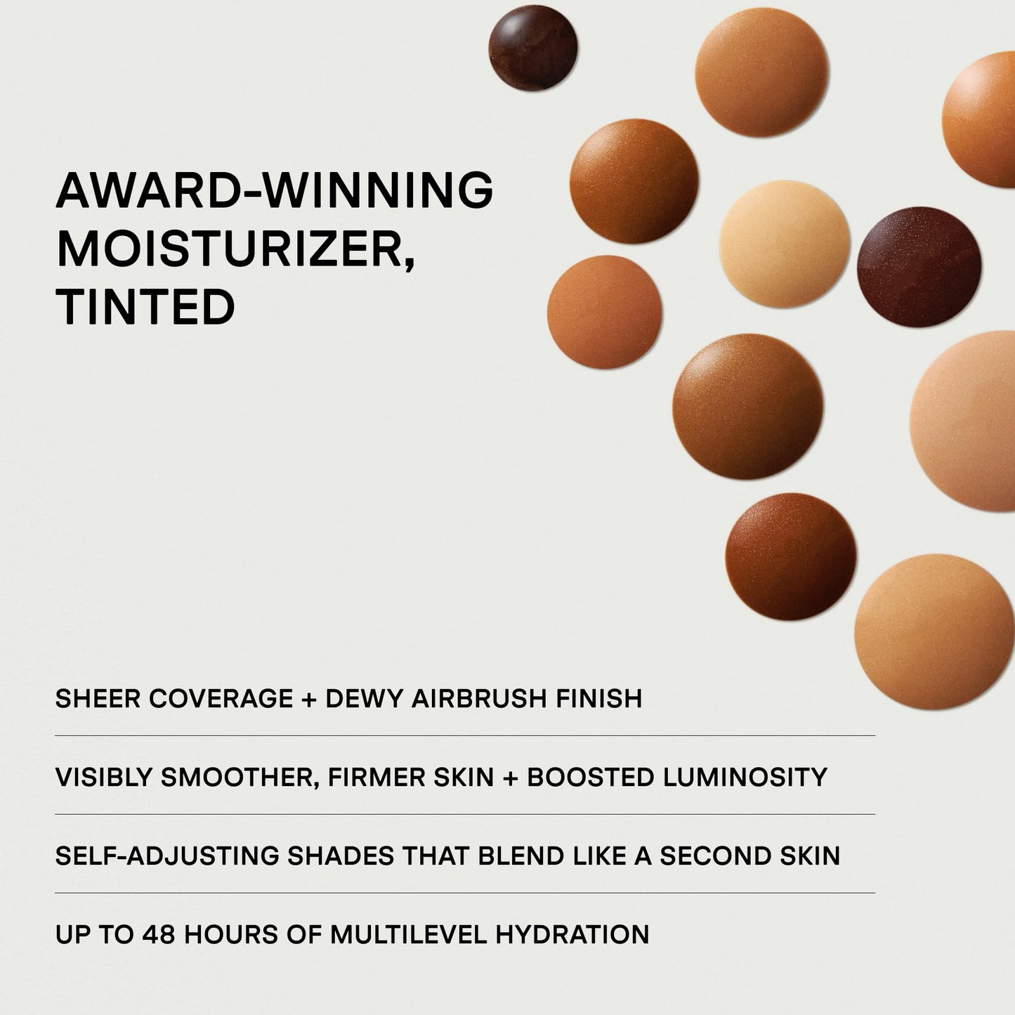U Beauty The Super Tinted Hydrator Hyaluronic Acid Moisturizing Cream - Mega-Dose Skin Hydrator for Supple, Smooth, and Softer-Looking Skin For Up To 48 Hours - Shade 1-1.0 oz U BeautyBuy Supplements Australia