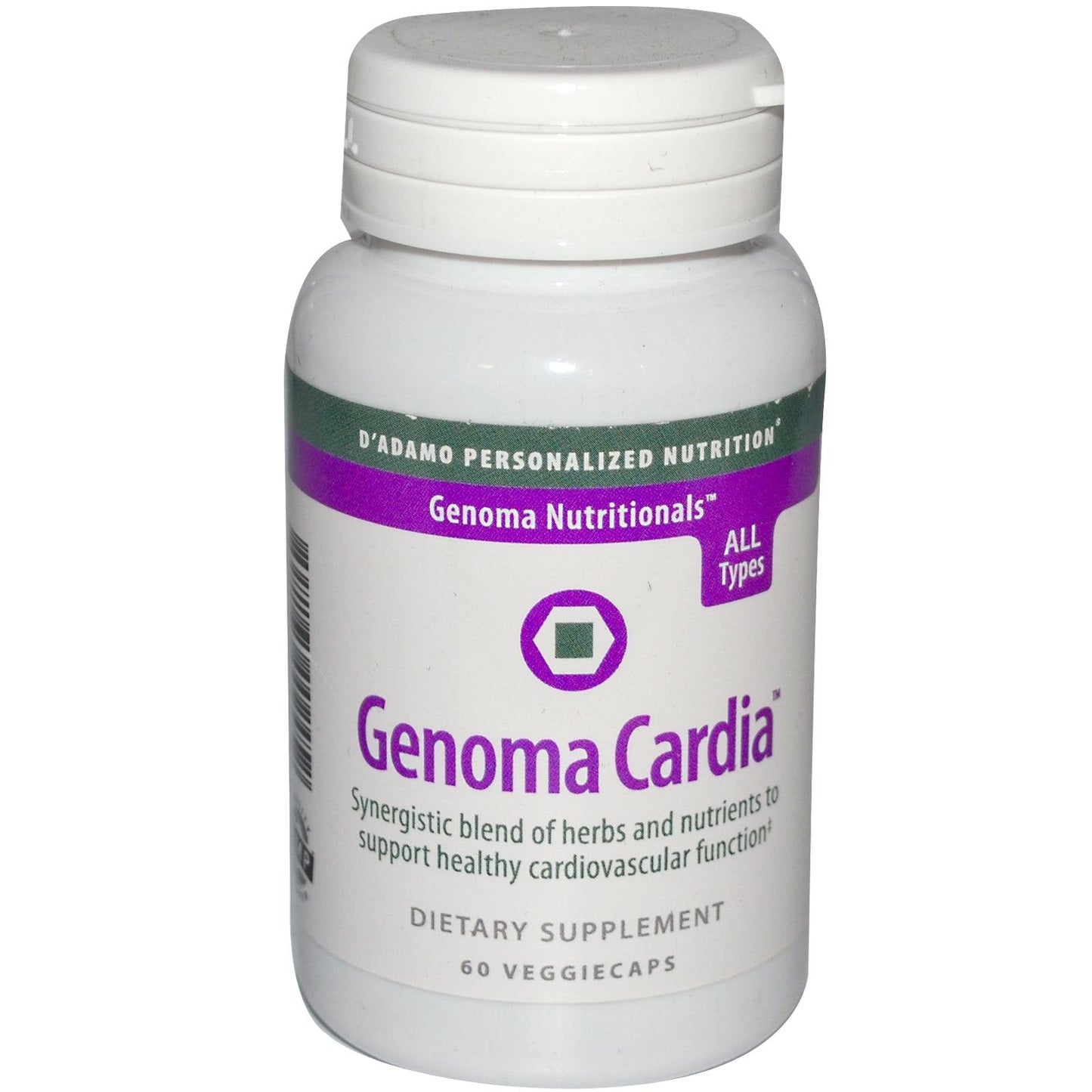 D'Adamo Personalized Nutrition - Genoma Cardia 60 vcaps D'Adamo Personalized NutritionBuy Supplements Australia