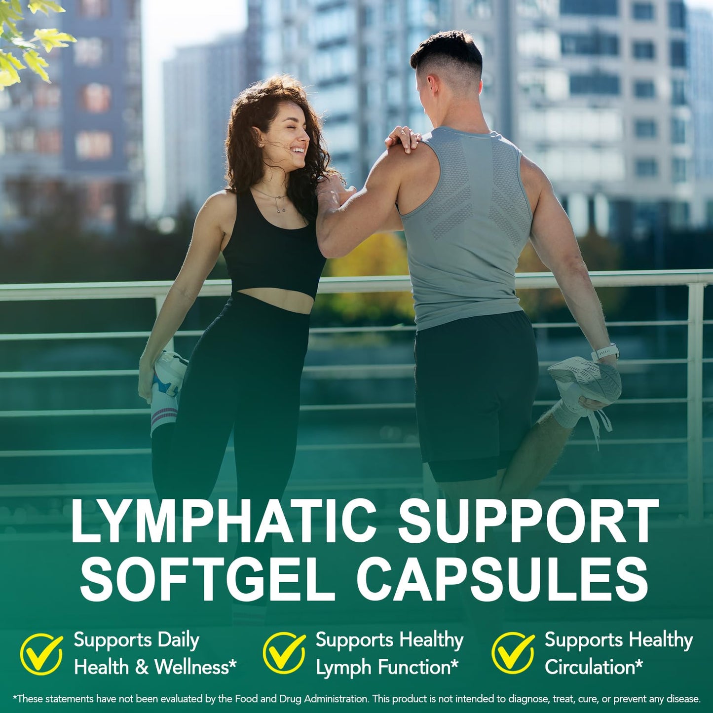 Lymphatic Drainage Supplements, Lymph System Support Supplement for Women & Men, Natural Herbal Blends with Echinacea, Dandelion, Burdock Root for Lymph System - 240 Softgels DLOMFVFQ buy supplements Au