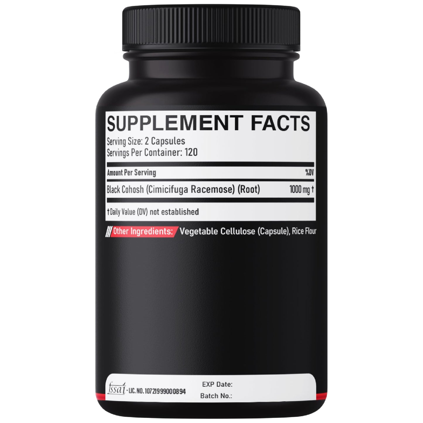 DEDICAD 1000mg Black Cohosh for Menopause Hot Flashes - 240 Capsules for 4-Month Supply - Support for Body Management, Women's Health & Immune System DEDICAD buy supplements Au