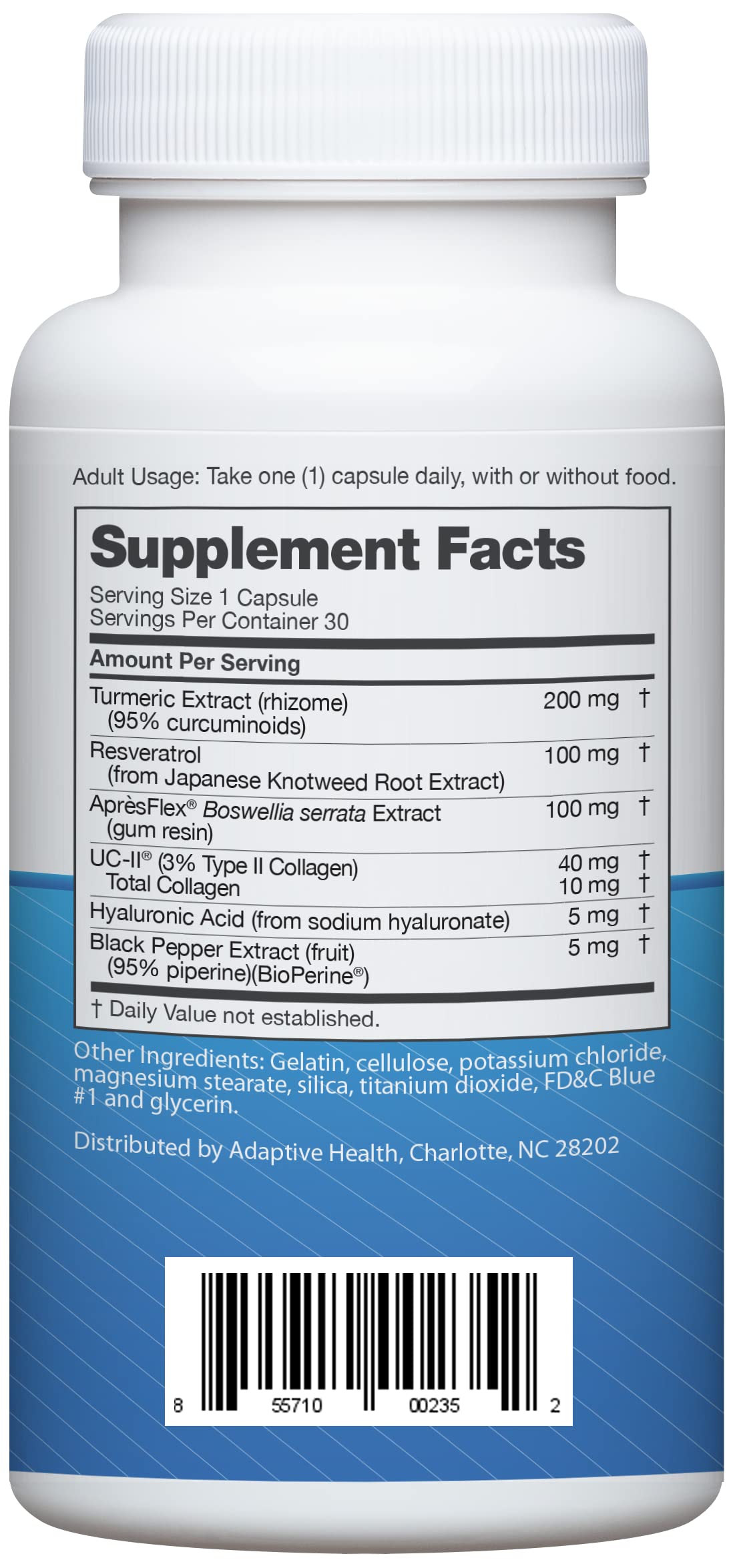 Instaflex Advanced Joint Support Supplement - Turmeric, Resveratrol, Boswellia Serrata Extract, BioPerine, UC-II Collagen- 30 Count InstaflexBuy Supplements Australia