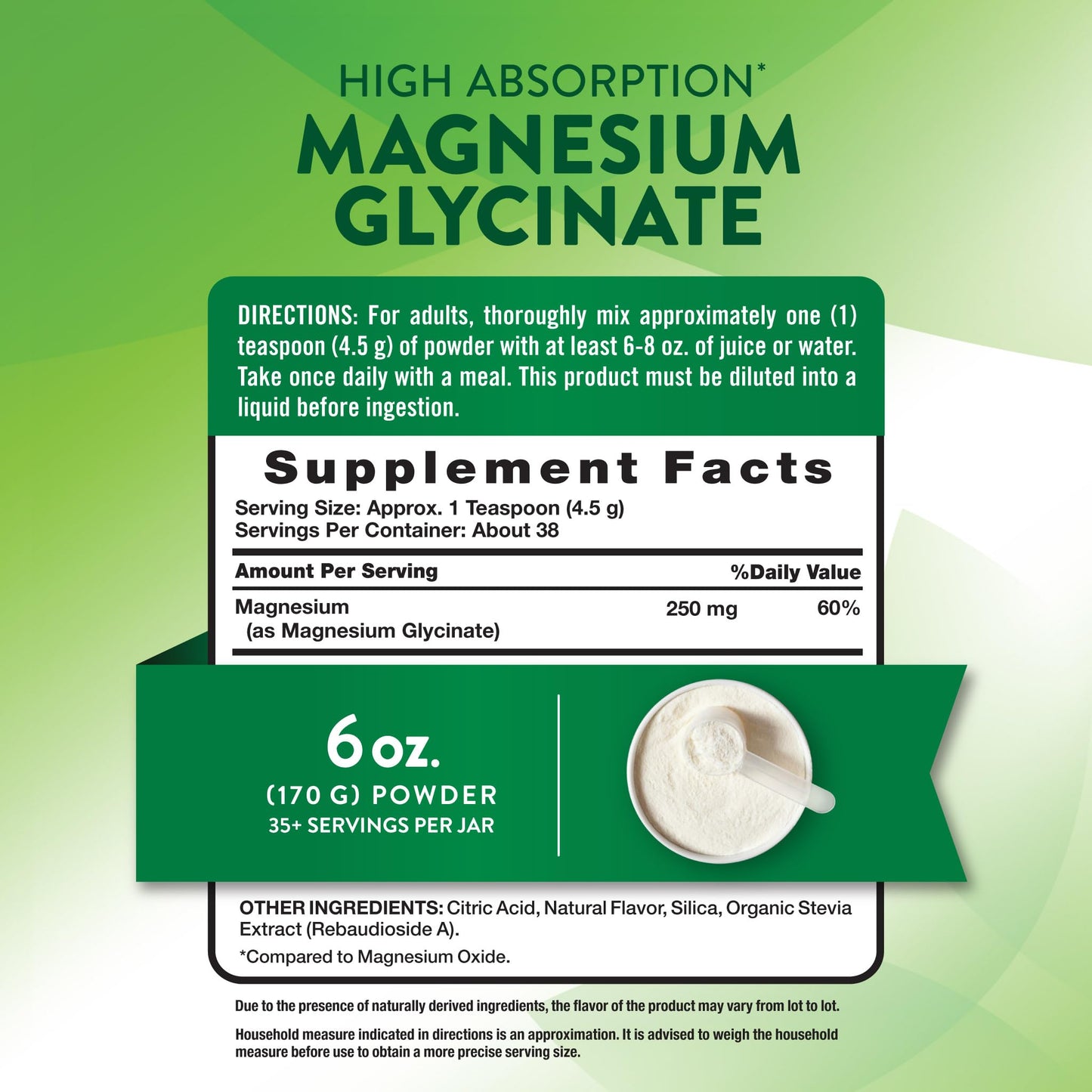 Nature's Truth Magnesium Glycinate Powder | 6 oz | Lemon Flavor | High Absorption | Vegan, Non-GMO, Gluten Free Supplement Nature's TruthBuy Supplements Australia