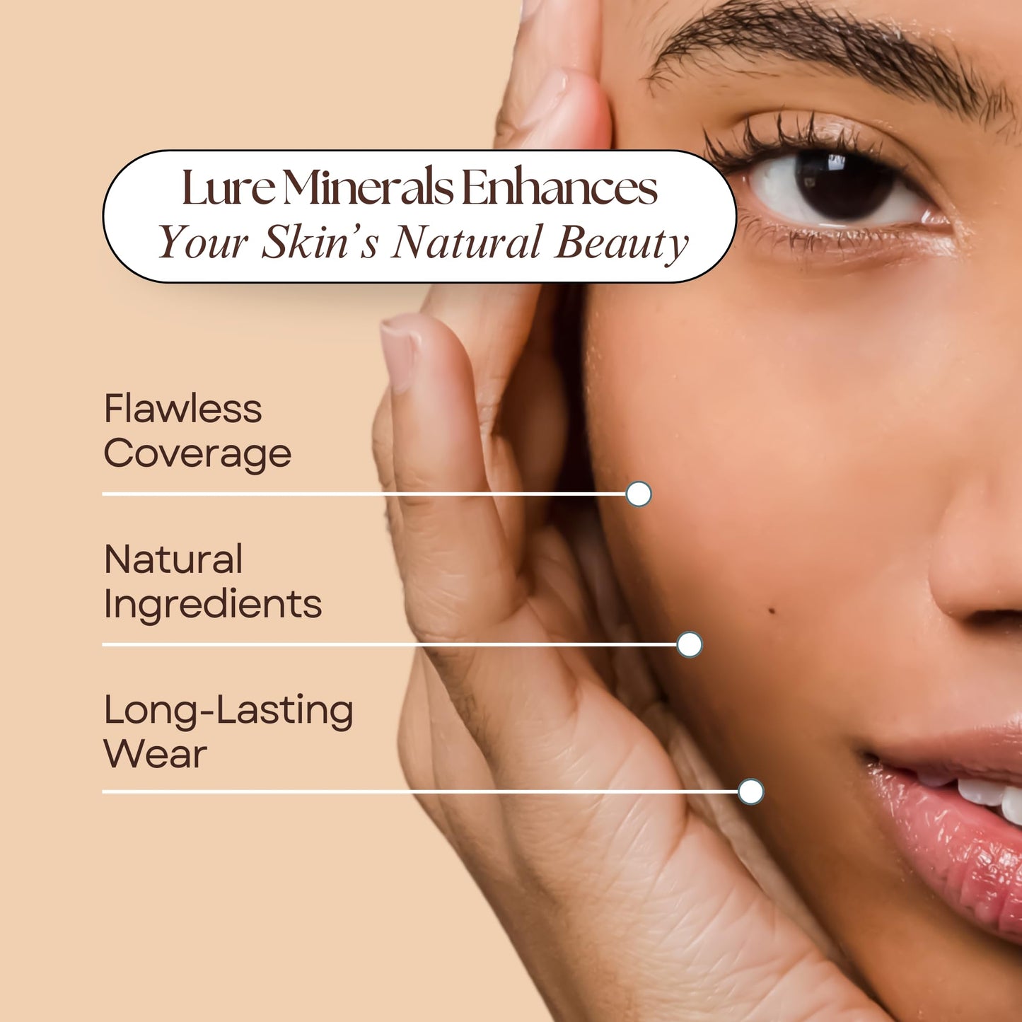 Lure Minerals Bronze warmth All over Face Bronzer (Compare to Bare Minerals) (Warmth) Large 1.oz Jar Pure MineralsBuy Supplements Australia