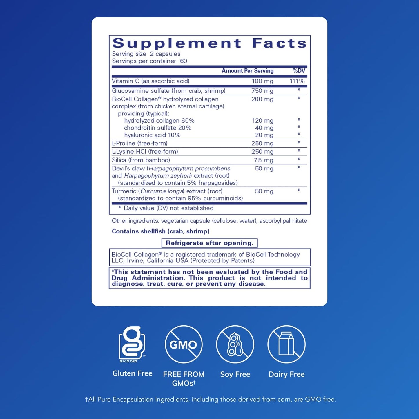 Pure Encapsulations - Ligament Restore - Dietary Supplement Helps Maintain Healthy Tendons, Ligaments and Joints - 120 Capsules Pure EncapsulationsBuy Supplements Australia