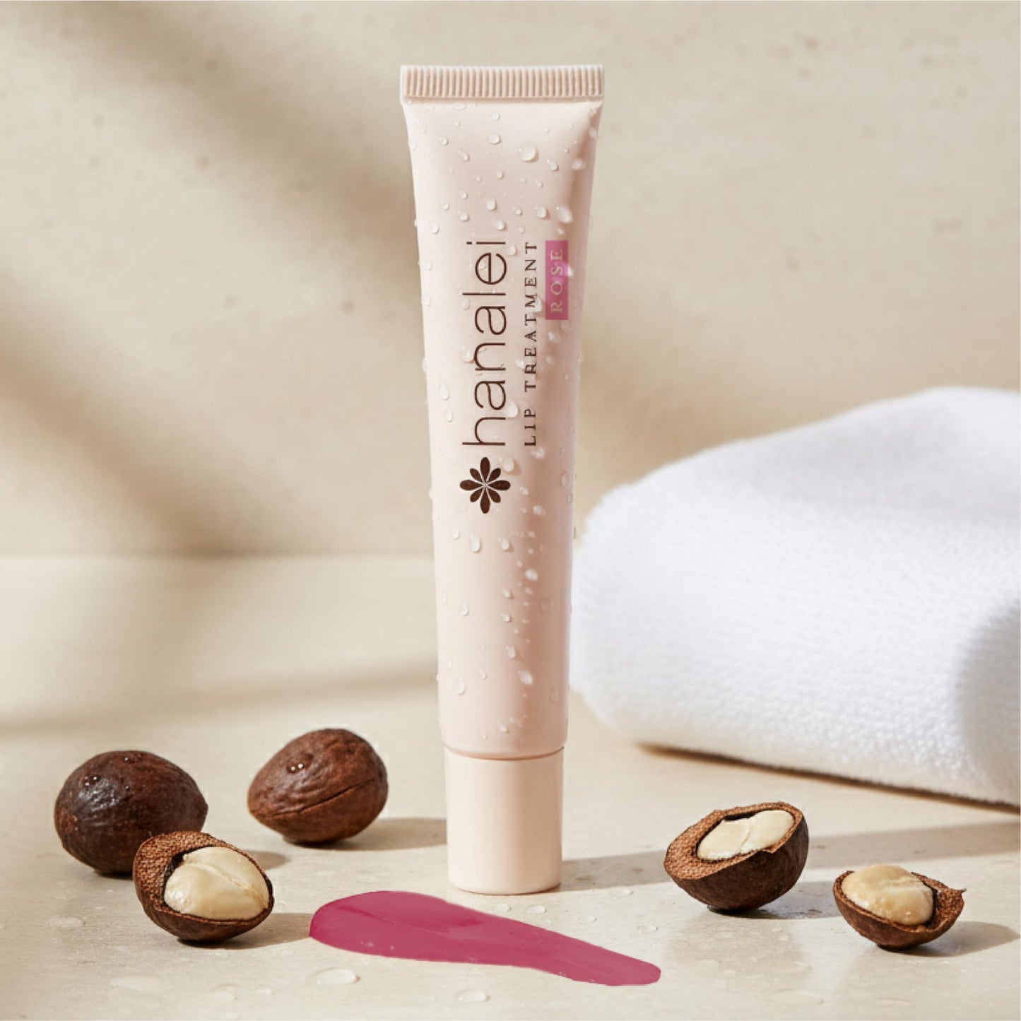 Hanalei Lip Treatment for Dry, Chapped Lips – Intensive Overnight Moisturizer with Kukui Oil