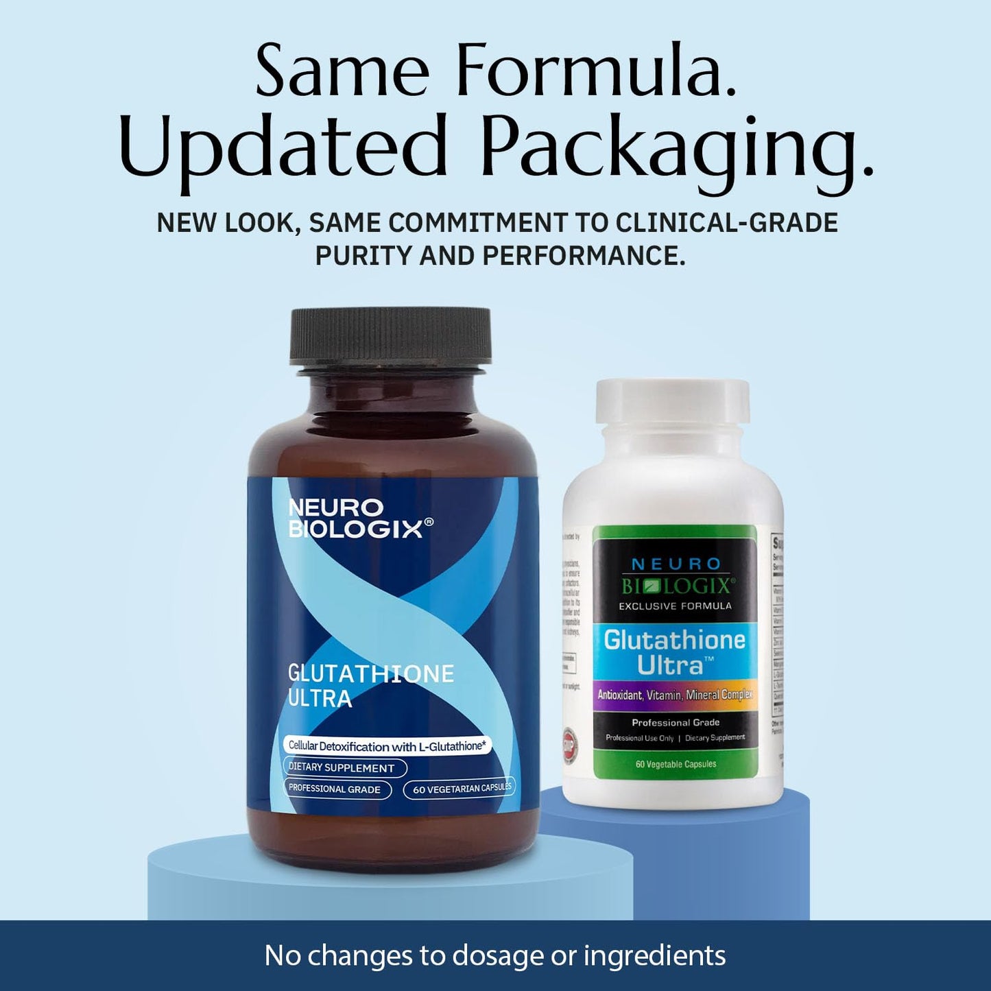 Neurobiologix Glutathione Ultra, L-Glutathione Antioxidant Complex with Vitamin C, A, B2, B6, Zinc, Selenium, Manganese, Taurine & Quercetin for Cellular Health, Gluten Free, 60 Vegetarian Capsules NeurobiologixBuy Supplements Australia