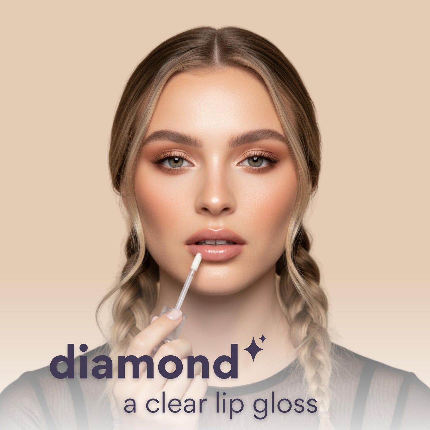 dearcloud Jelly Wave Lush Lip Oil – Clear Lip Gloss and Lip Gloss for Women - Korean skincare essential – Lip Oil for Women with Collagen - Diamond (0.13 oz) dearcloudBuy Supplements Australia