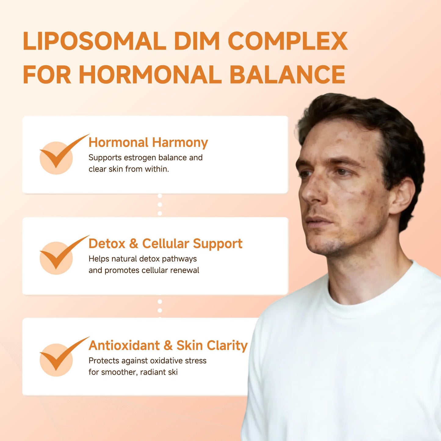 DIM Supplement 400 mg | Advanced Liposomal Multi-Action Complex for Estrogen Balance in Women & Men | Supports Hormonal Acne, Healthy Estrogen Metabolism & Clear Skin | Third-Party Tested DismokBuy Supplements Australia
