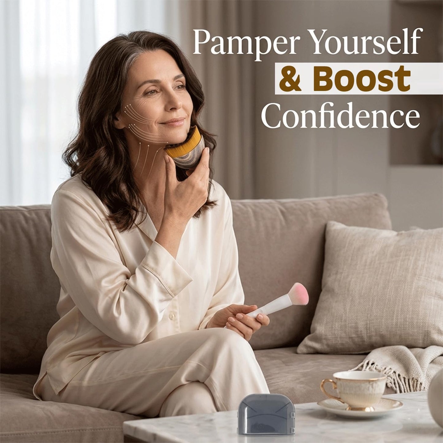 2 pcs Lymphatic Contour Face Brush with Cosmetic Mask Brush, Lymphatic Drainage Massager for Sculpting & Puffiness Reduction, Soft Bristle Face Contour Lymphatic for Skin Precisely and Relieve Fatigue LE SACHI COLLECTIVE buy supplements Au