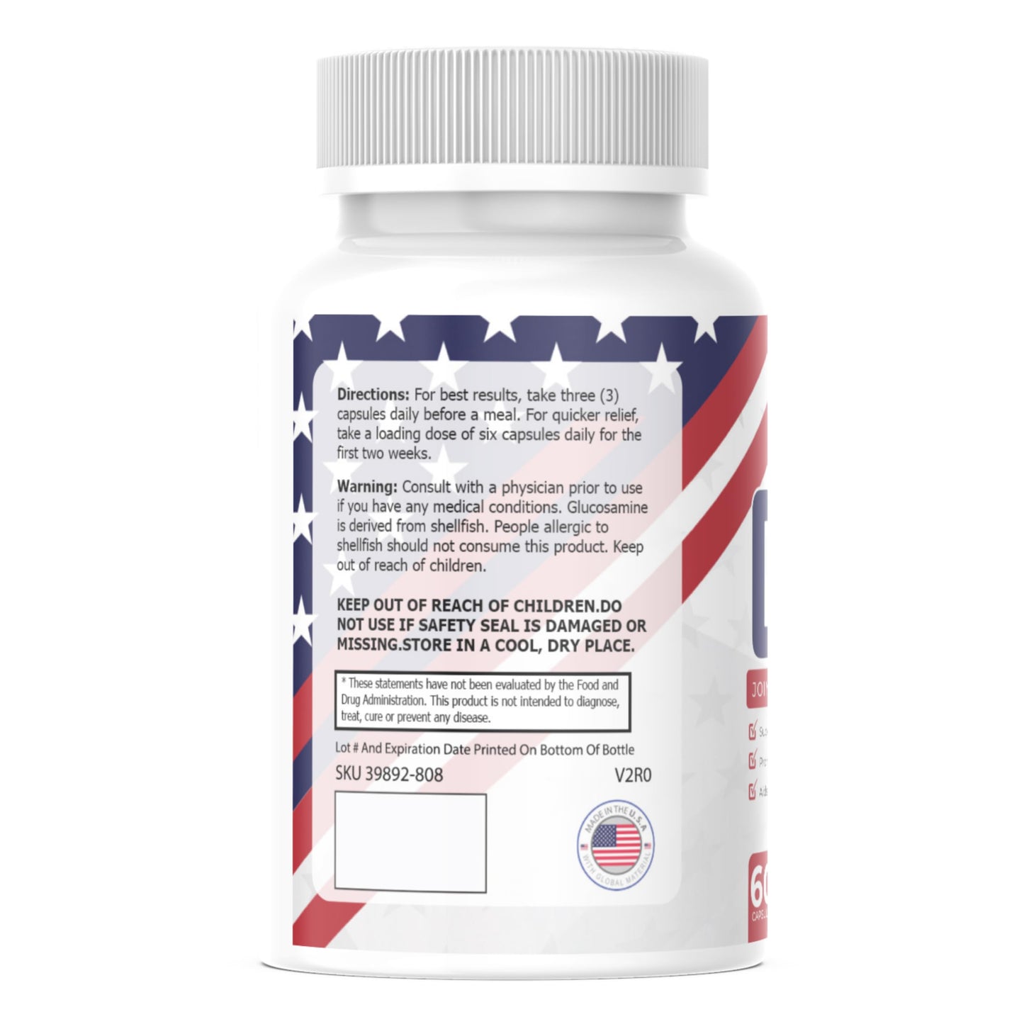 All Right Nutrition Joint Chief - Joint & Muscle Support - Mobility Aid - 60 Capsules All Right NutritionBuy Supplements Australia
