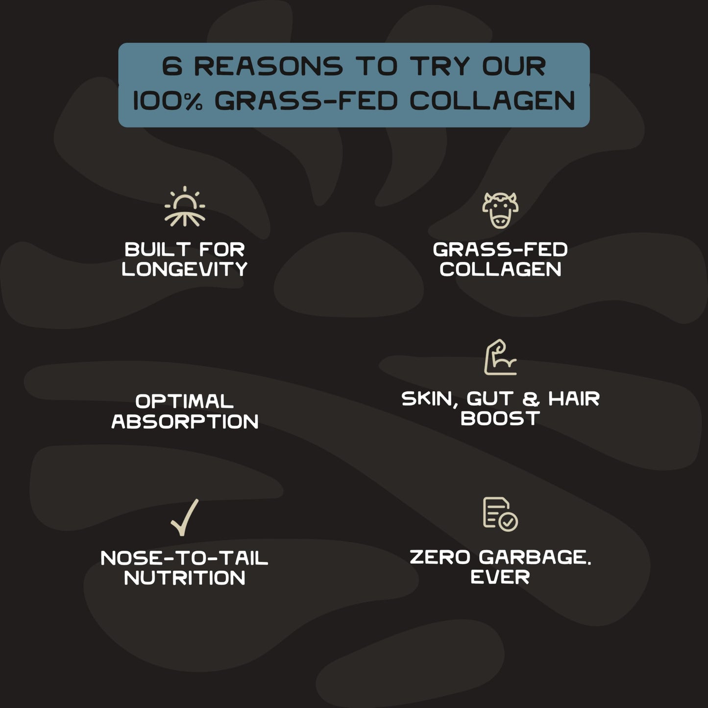 Lineage Provisions 100% Grass Fed Collagen Powder UNFLAVORED – Hydrolyzed Bovine Collagen Peptides with Trachea, Scapula, Eggshell Membrane – Collagen Protein Powder with Vitamin C – 30 Servings Lineage Provisions buy supplements Au