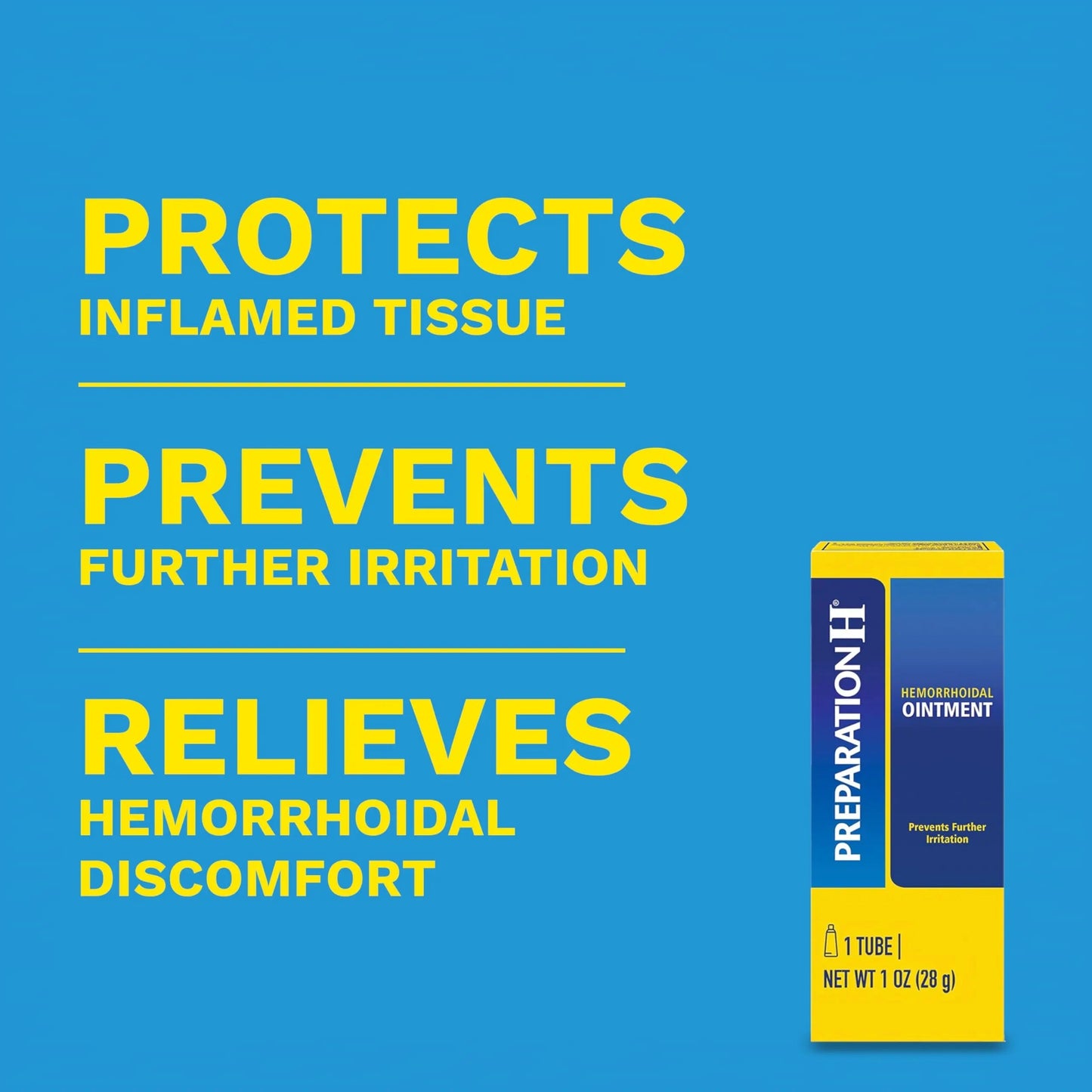 Preparation H Hemorrhoid Ointment, Itching, Burning and Discomfort Relief - 1 Oz Tube Preparation HBuy Supplements Australia