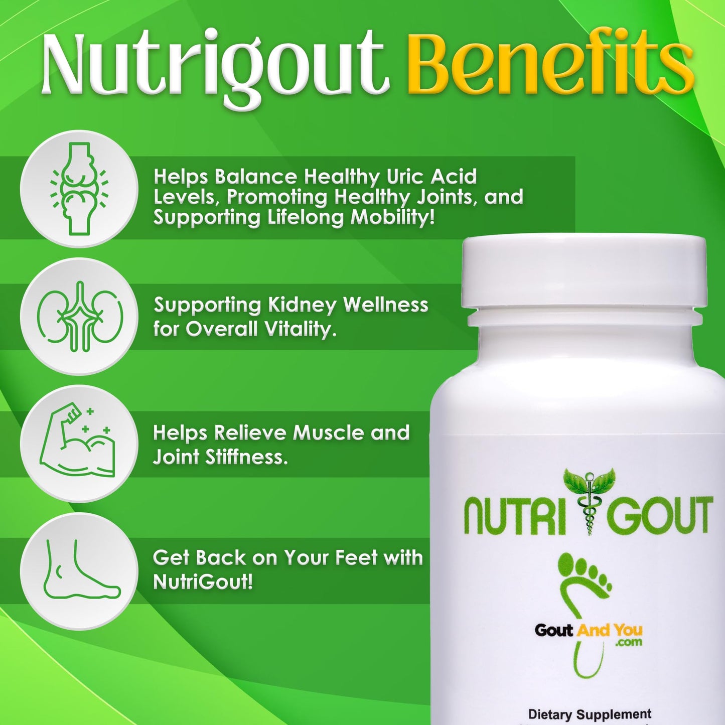 Nutrigout and Joint & Muscle Relief Cream Gout and YouBuy Supplements Australia