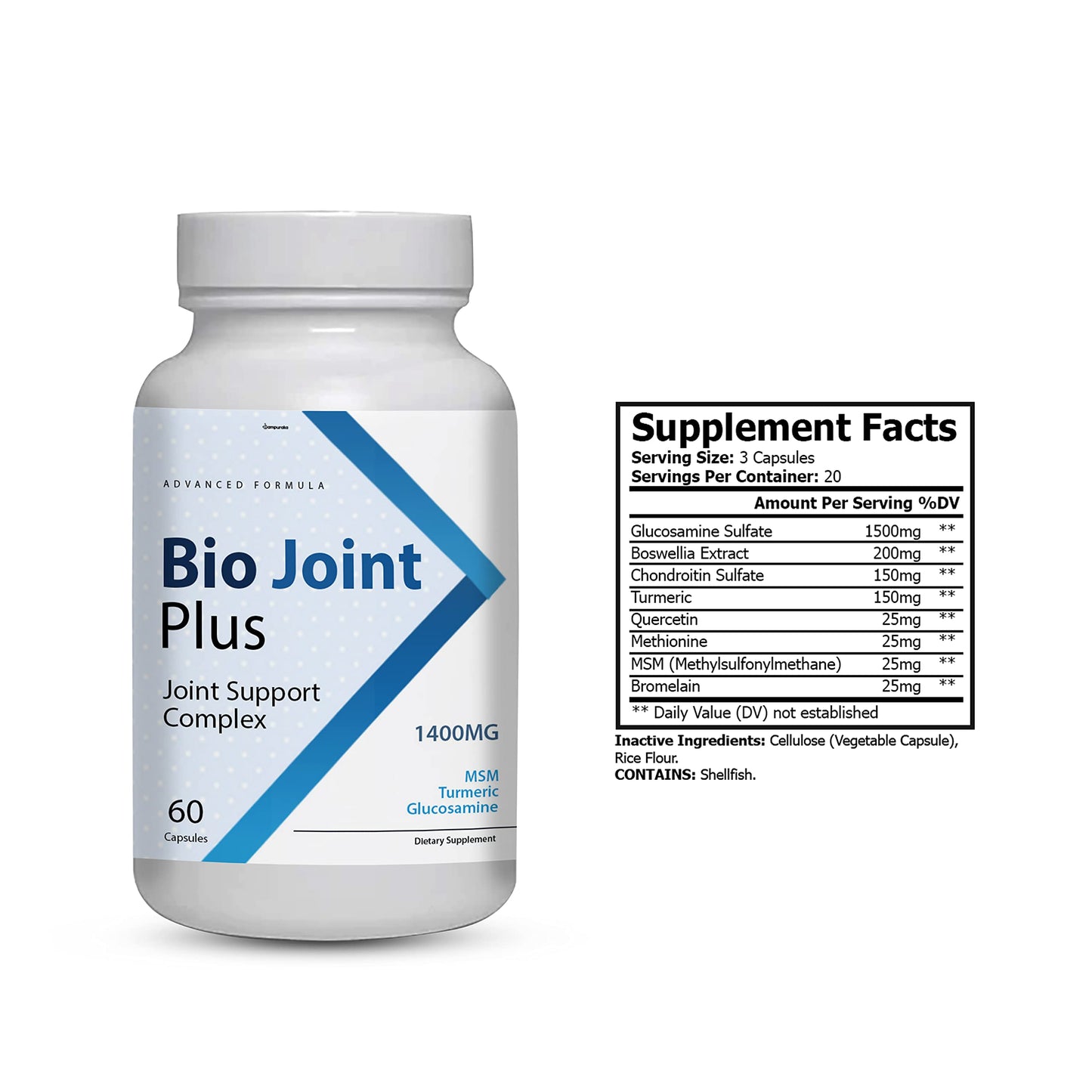 Joint Bio Plus Advanced Formula Supplement (1 Pack) 30 Days Supply SampurakaBuy Supplements Australia