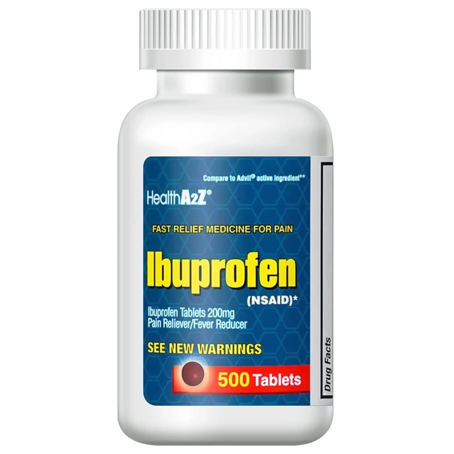 HealthA2Z Ibuprofen 200mg Tablets | Pain Reliever & Fever Reducer | 750 Total Tablets (250 Counts + 500 Counts) | Pain Relief for Headache, Muscle Pain, Joint Pain & Inflammation HealthA2ZBuy Supplements Australia