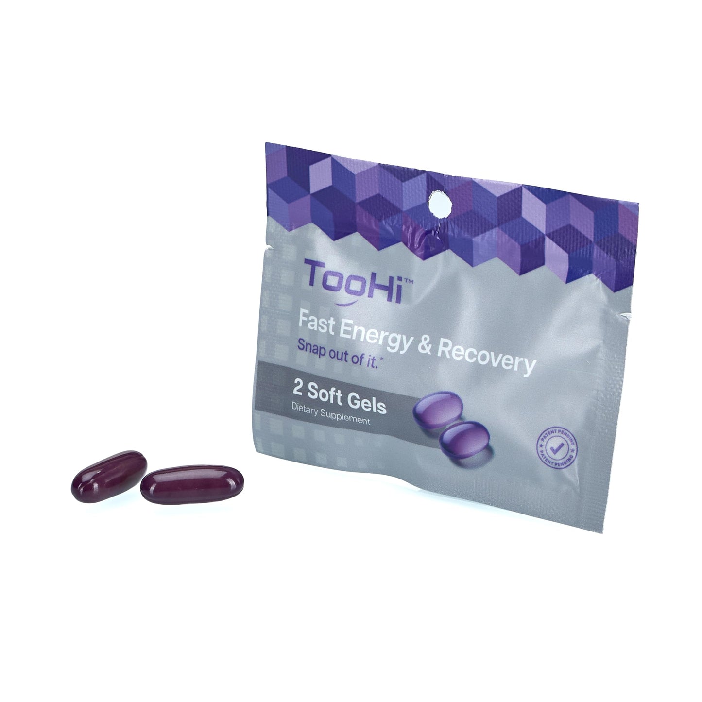 TooHi Reset Softgels - Proprietary Blend with Additional Caffeine (84mg), L-Theanine & Electrolytes | Patent Pending - 10 Doses TooHiBuy Supplements Australia