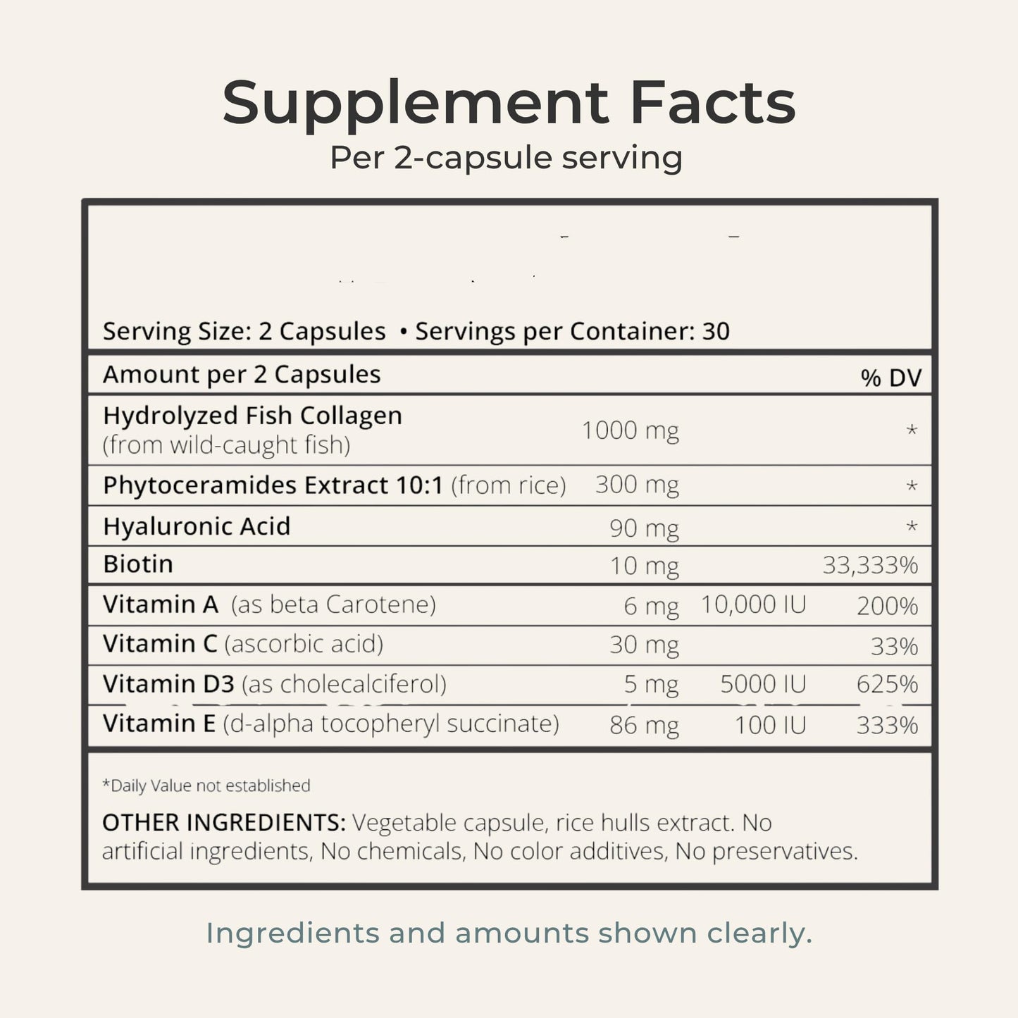 Zi-Collagen Marine Collagen Capsules for Skin, Hair & Nails Support – with Phytoceramides, Hyaluronic Acid, Biotin & Vitamins A C D3 E – 60 Capsules Zivere buy supplements Au