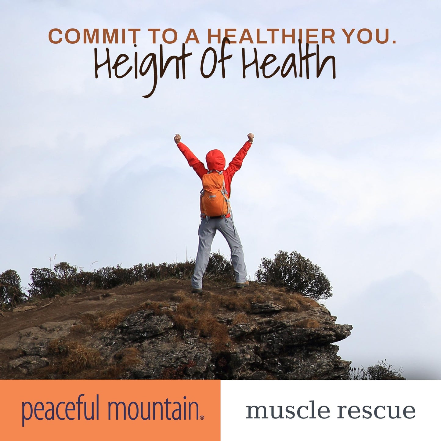 Peaceful Mountain Muscle Rescue Homeopathic Gel - for Muscle discomfort with Arnica and Comfrey - 2oz Peaceful MountainBuy Supplements Australia