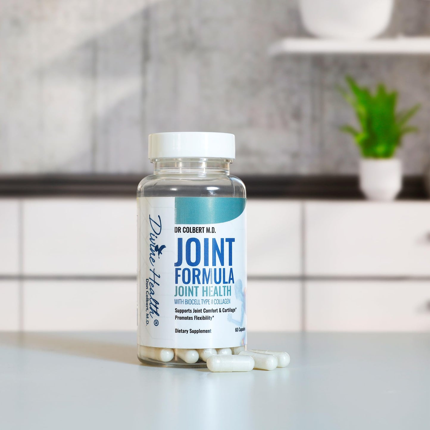 Dr. Colbert, MD Joint Formula | by Divine Health | Joint Health | AvoVida | Boswellia | 60 Capsules | 30 Servings Divine HealthBuy Supplements Australia