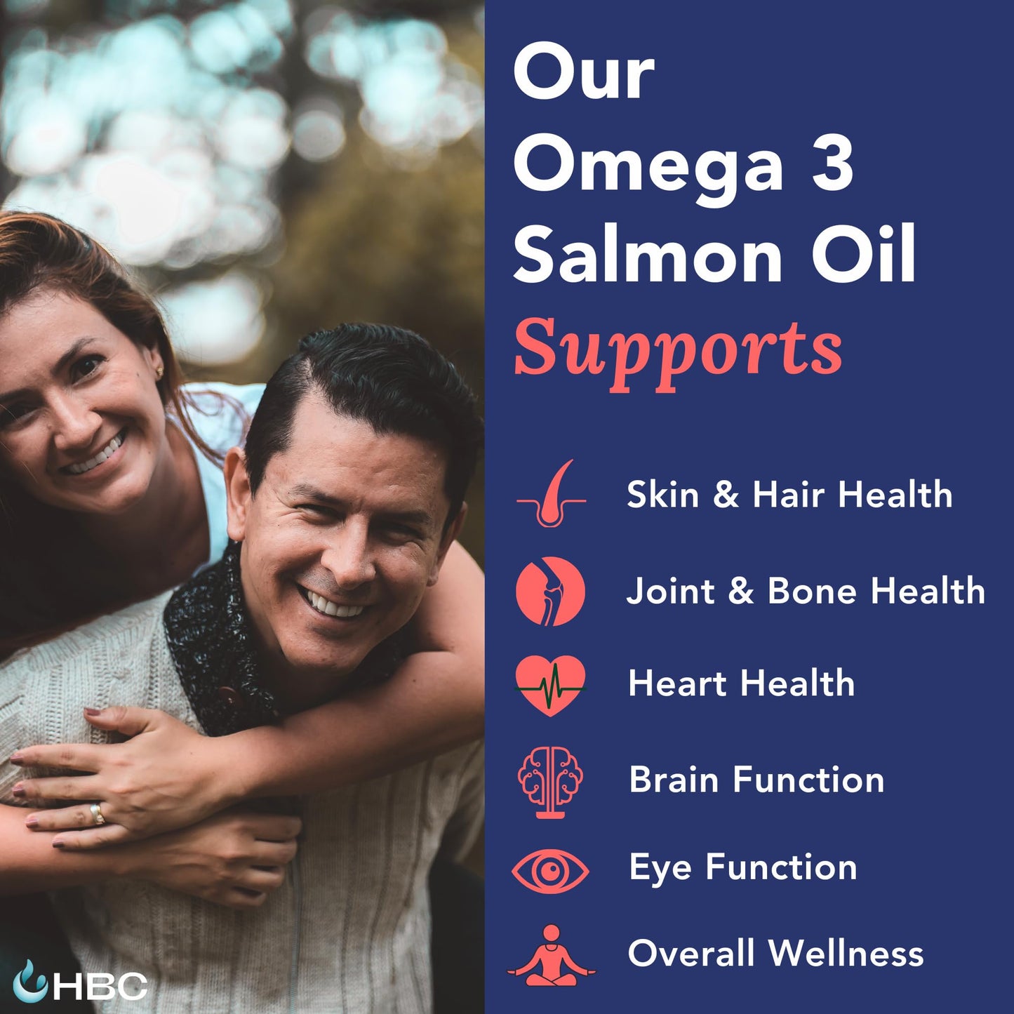 High Strength Omega 3 Fish Oil - 1000mg, Norwegian Salmon Oil with EPA & DHA, No Burping or Aftertaste, Omega 3 Fatty Acids Supplement for Eye, Brain & Heart, Triglyceride Form - 180 Capsules Hofseth BioCareBuy Supplements Australia