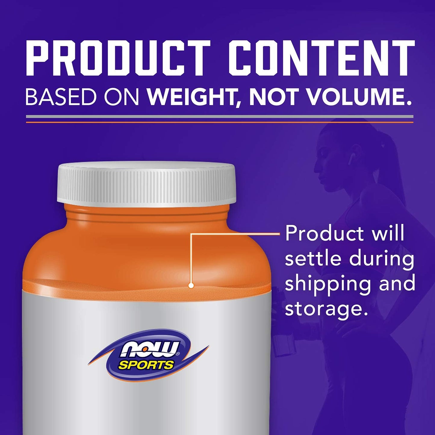 NOW Foods Sports Nutrition, L-Glutamine Pure Powder, Nitrogen Transporter*, Amino Acid, 1-Pound