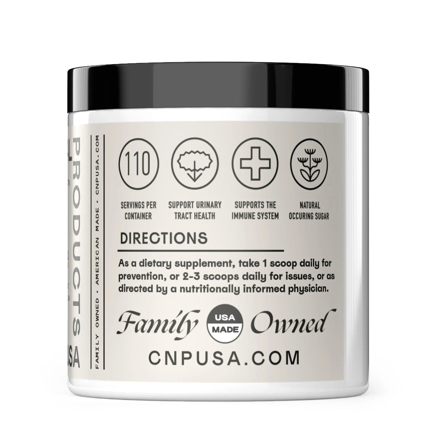 CNP Organic D Mannose Powder 2000mg - Powder D Mannose Supplement for UTI Support, Pure D-Mannose Powder from Guar Beans, Vegan Non GMO Clean Formula, Bladder Urinary Tract Health Supplement Use Complete Natural ProductsBuy Supplements Australia
