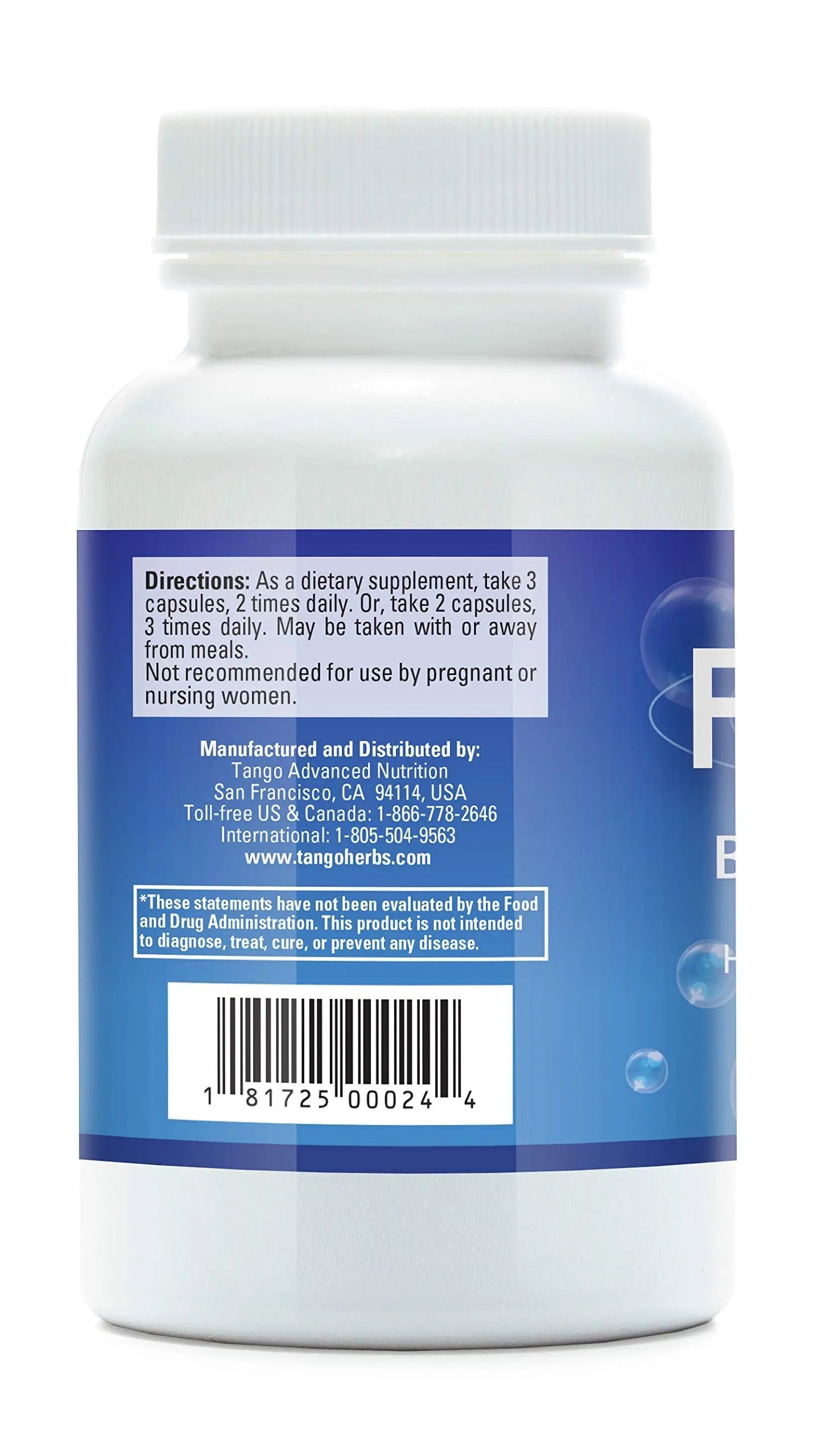 Tango FloControl Natural Bladder Support Supplement Promotes Healthy Bladder Control and Comfort (180 Vegetarian Capsules) TangoBuy Supplements Australia