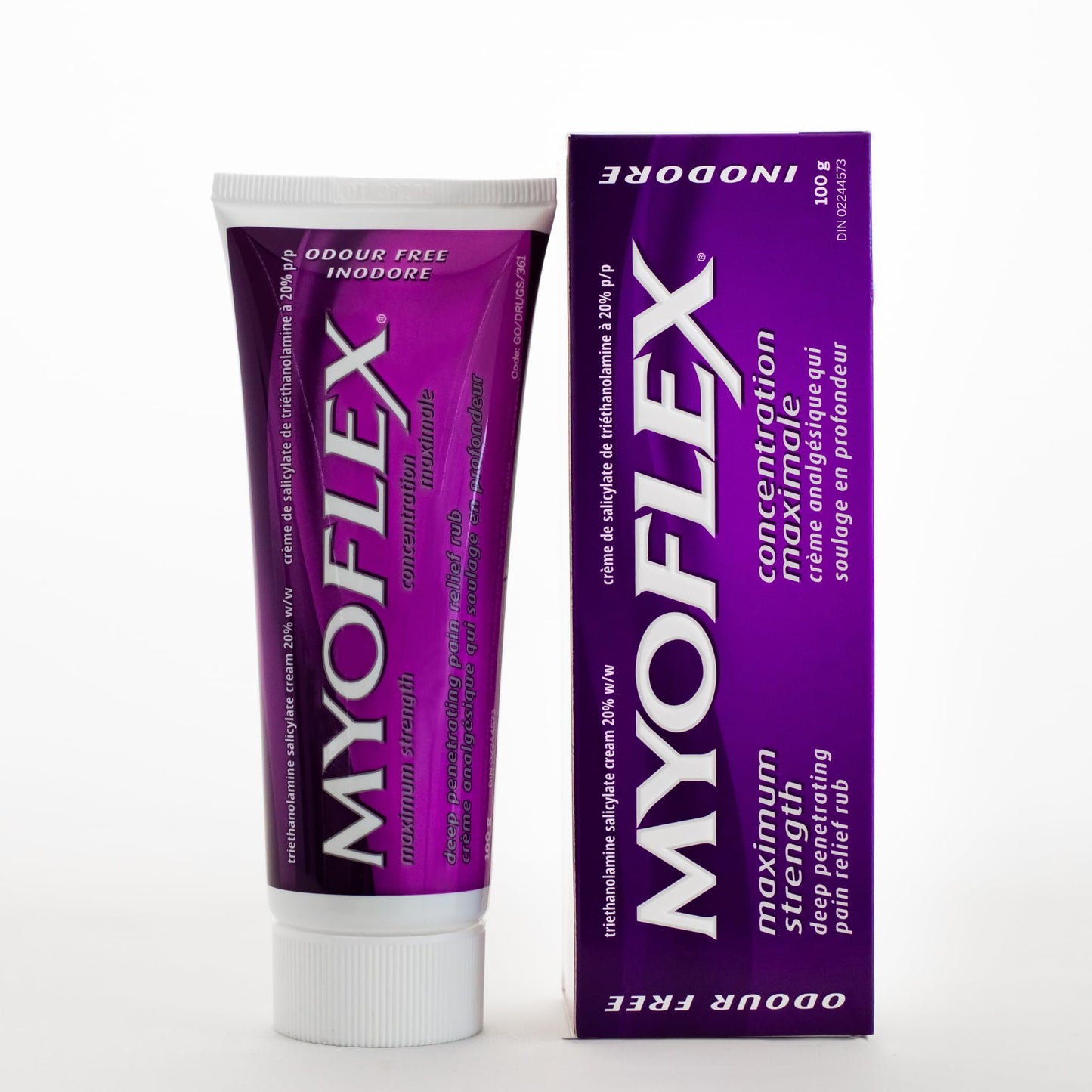 Myoflex Pain Relief Rub | Odourless | Provides Deep Penetrating Relief of Muscle Soreness & Joint Pain | Menthol Free | Stain Free | Non-Greasy | Great for Ages 2+ | 100 Grams (Maximum Strength) MyoflexBuy Supplements Australia