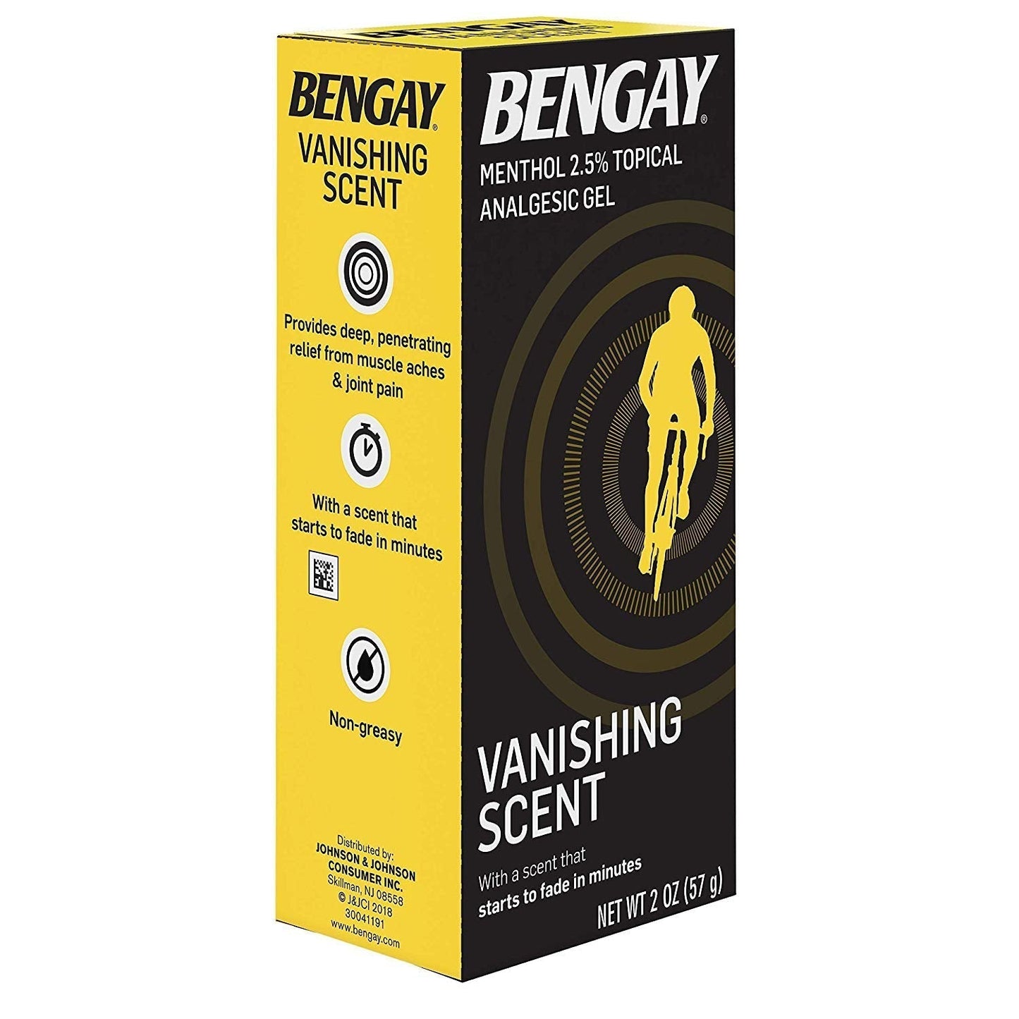 Bengay Menthol 2.5% Topical Analgesic Gel Vanishing Scent 2oz BengayBuy Supplements Australia