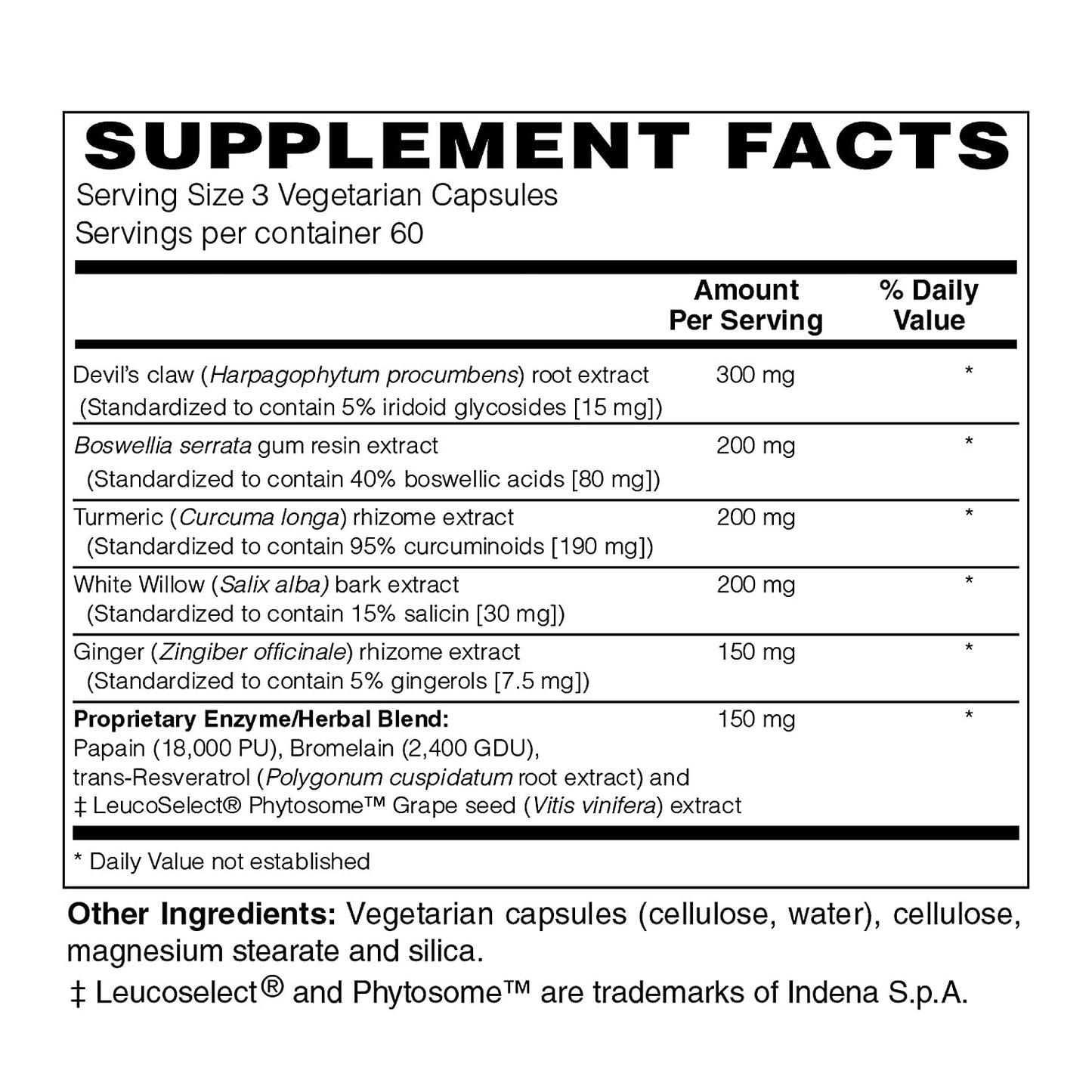 Holly Hill Health Foods, Inflammove (Healthy Joint & Mobility Support*), 180 Vegan Capsules Holly Hill Health FoodsBuy Supplements Australia