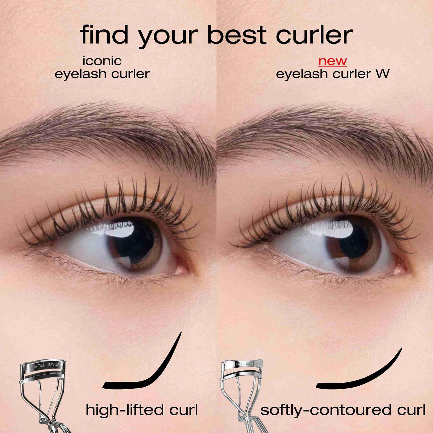 Shu Uemura Iconic Eyelash Curler, Achieve Precise Control and Long-Lasting Curl - Includes Silicone Replacement Pad. Professional Makeup Artist Tool for All Eye Shapes shu uemura buy supplements Au