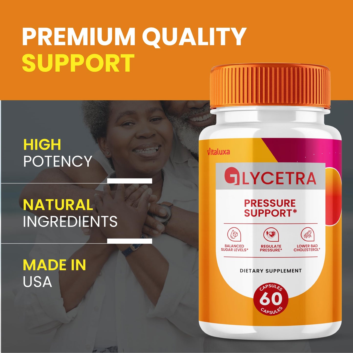 (2 Pack) Glycetra Capsules, Glycetra Blood Support Supplement Advanced Formula Premium Blend All Natural Balance Flow, Glicetra Pills Maximum Strength Glycogen Support Health Wellness Review (120 Ct) VitaluxaBuy Supplements Australia